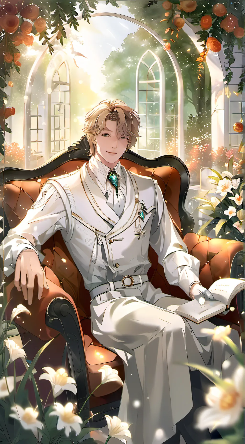 ai character: Daniel  background