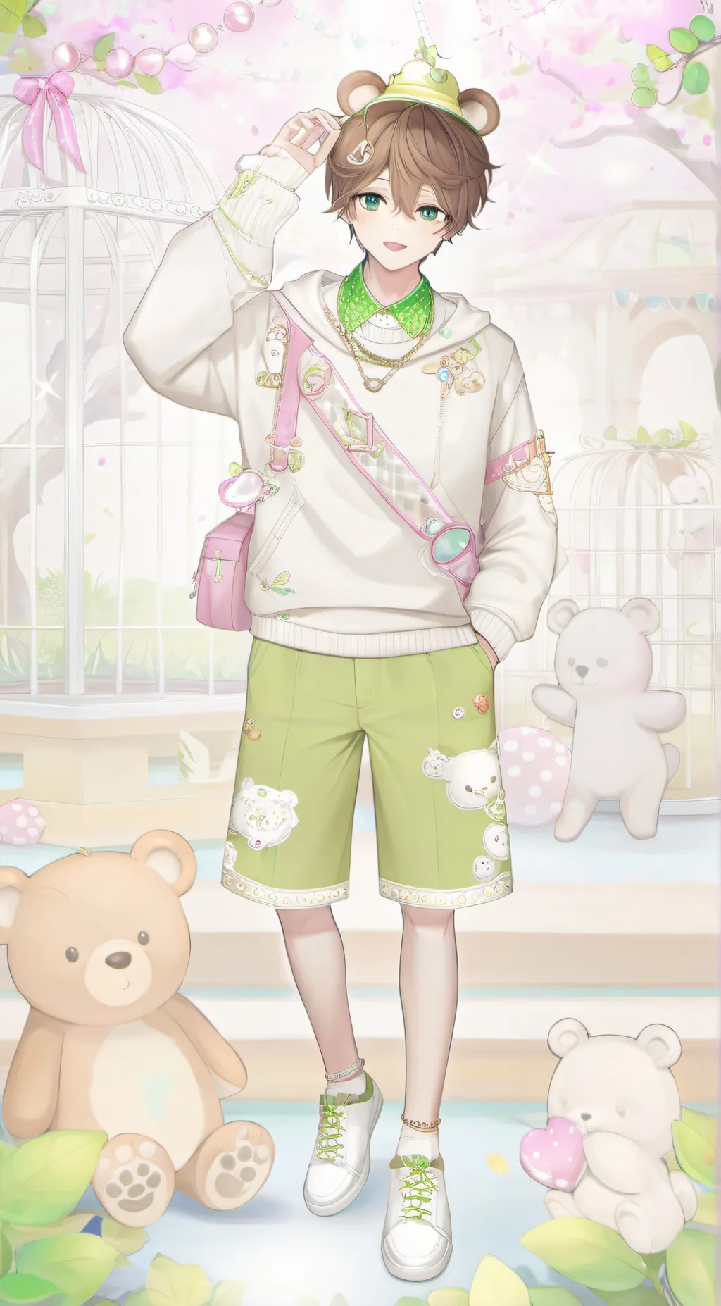 ai character: oscar  background