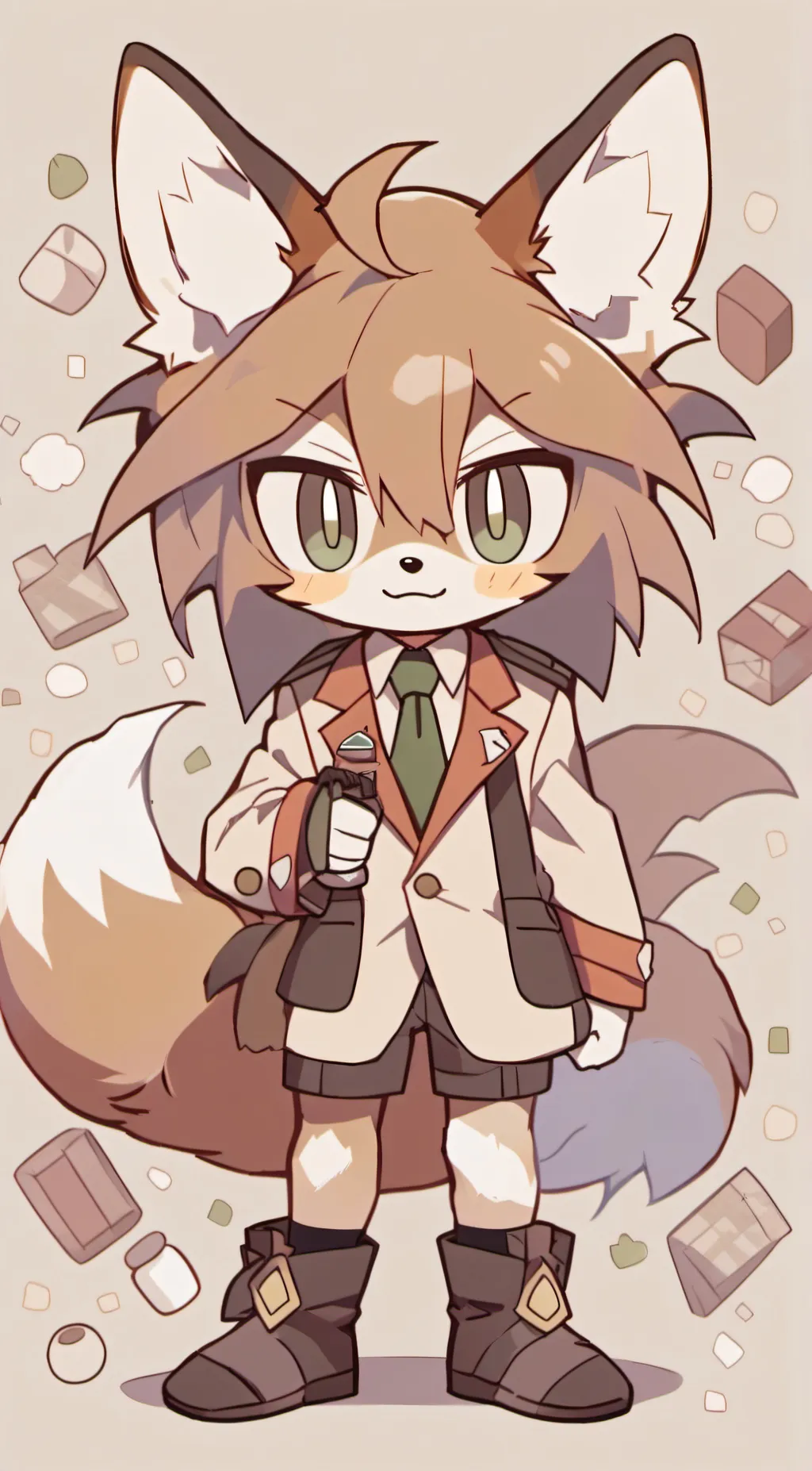 ai character: tails background