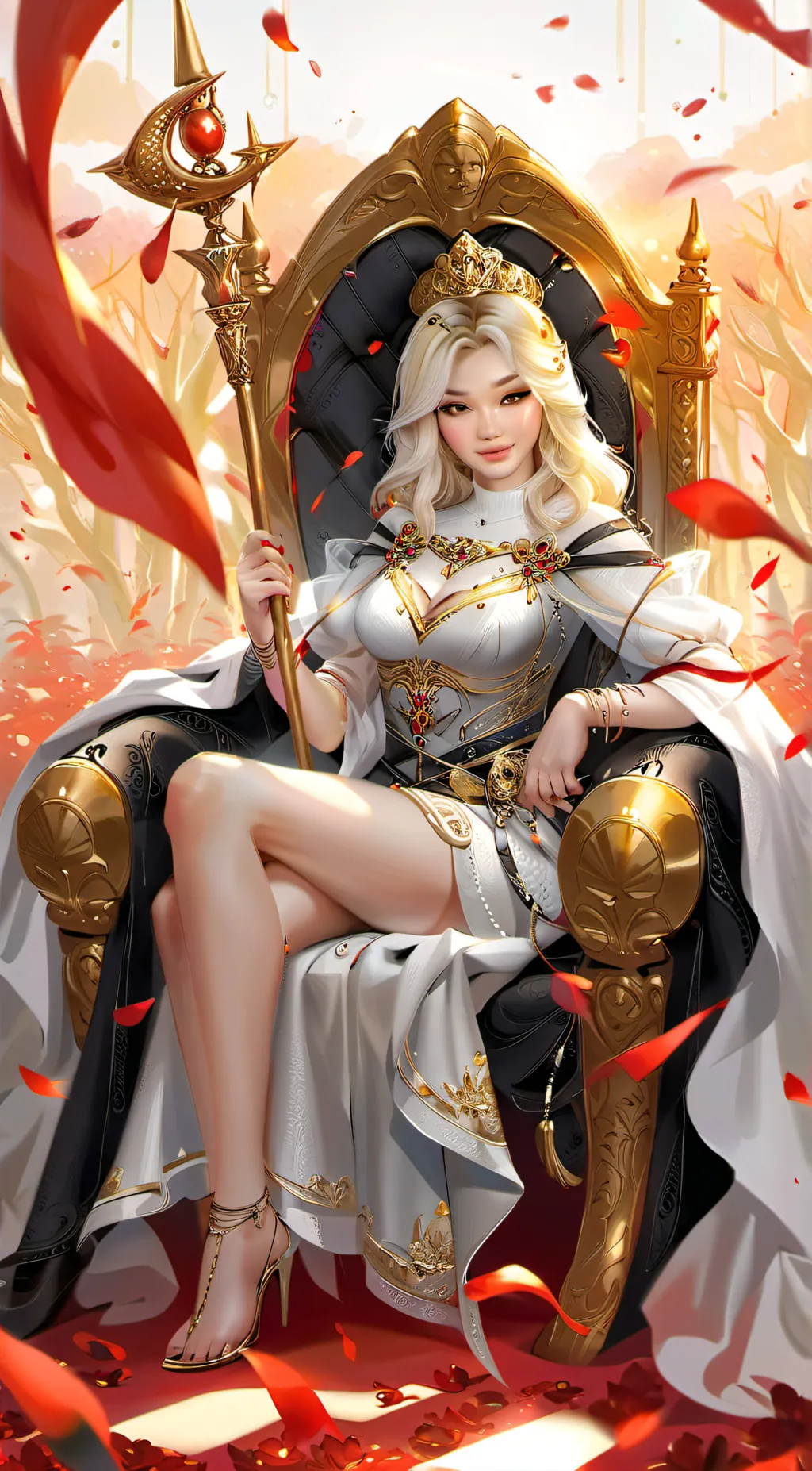 ai character: Queen Regina background