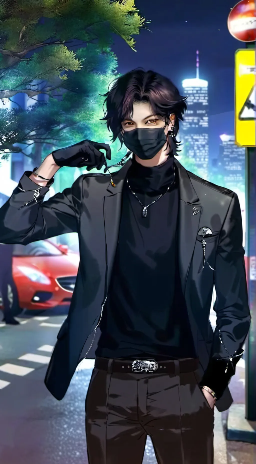 ai character: Asher background