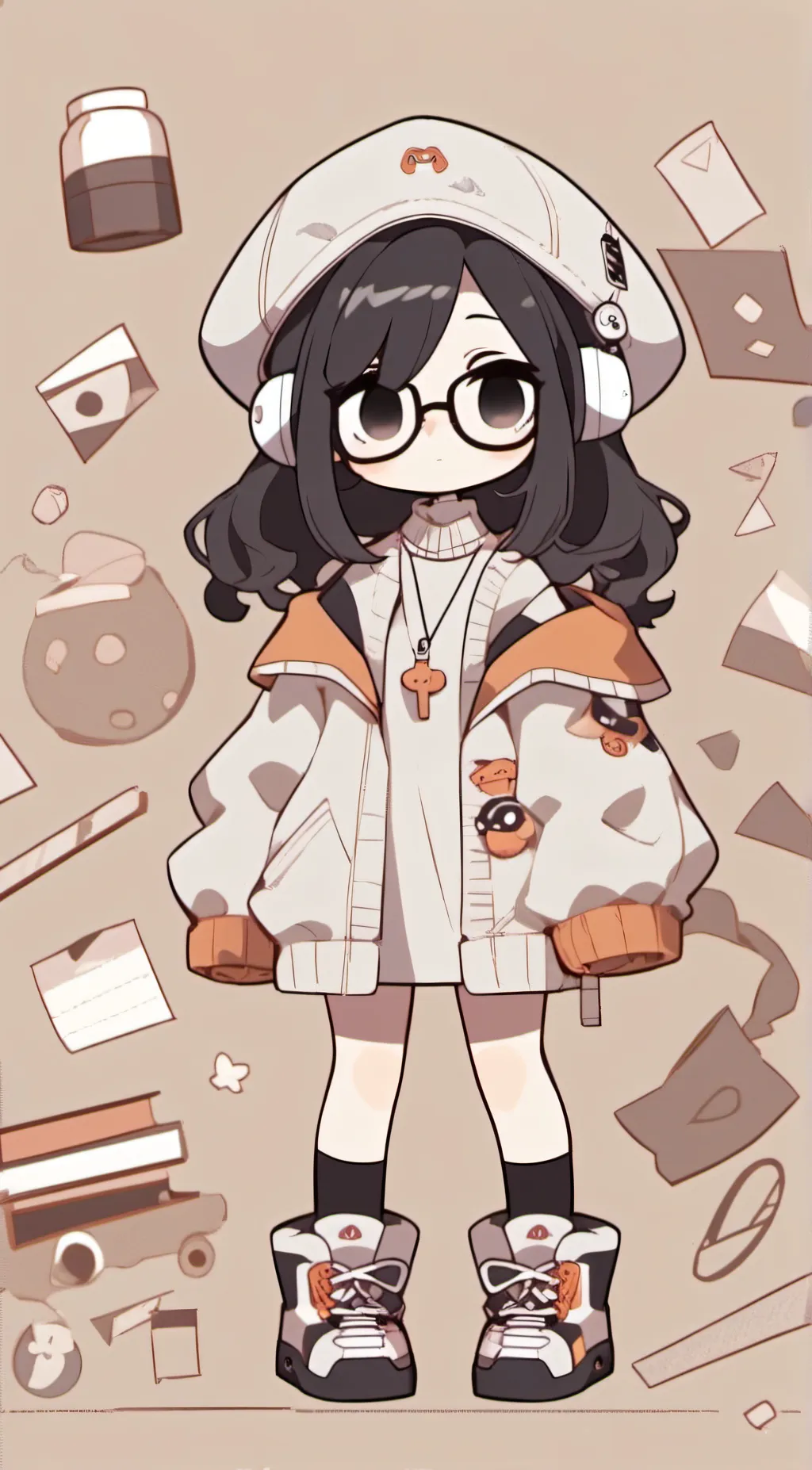 ai character: Minie  background