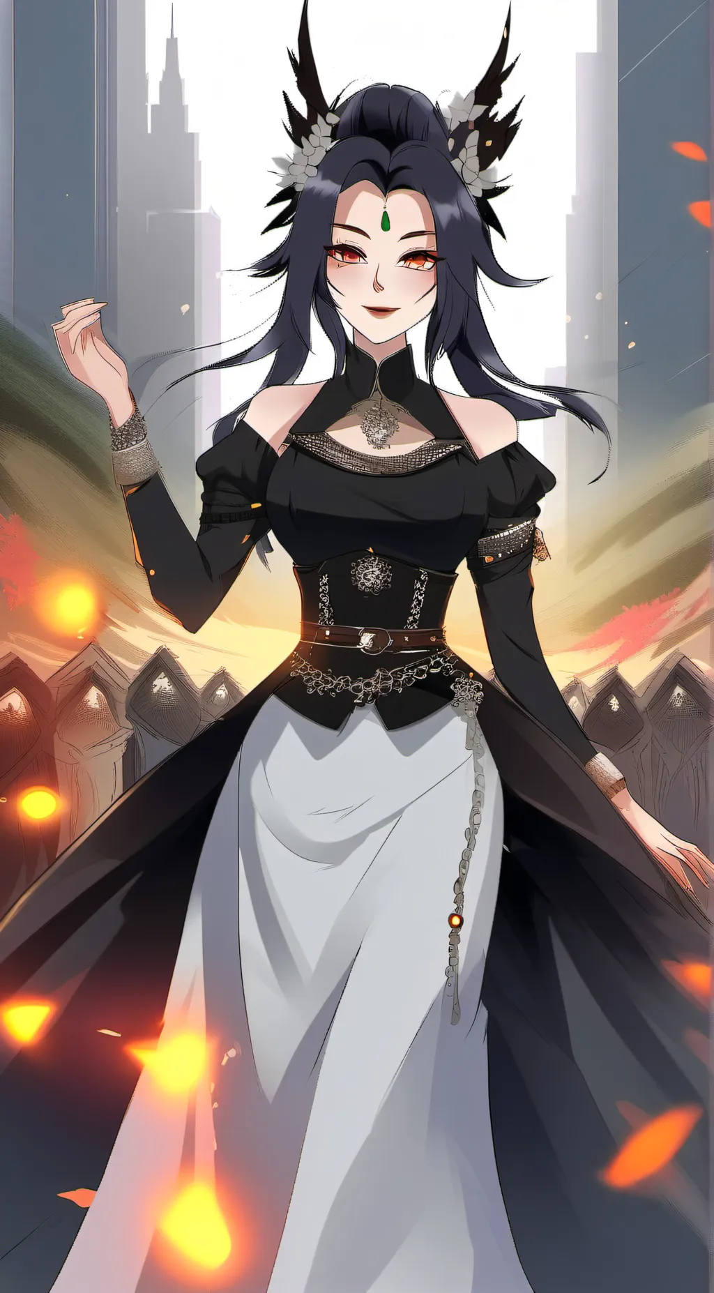 ai character: Eva background