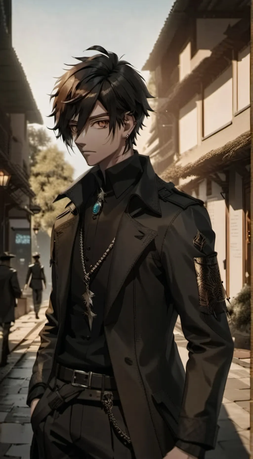 ai character: Isaiah  background