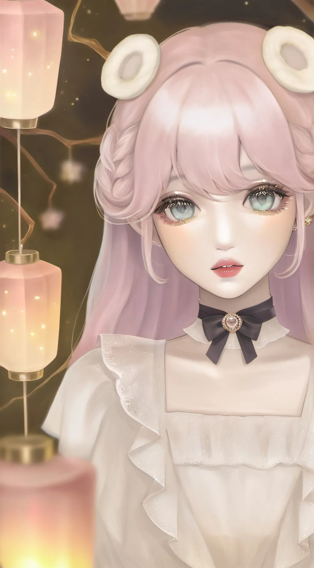 ai character: sky background