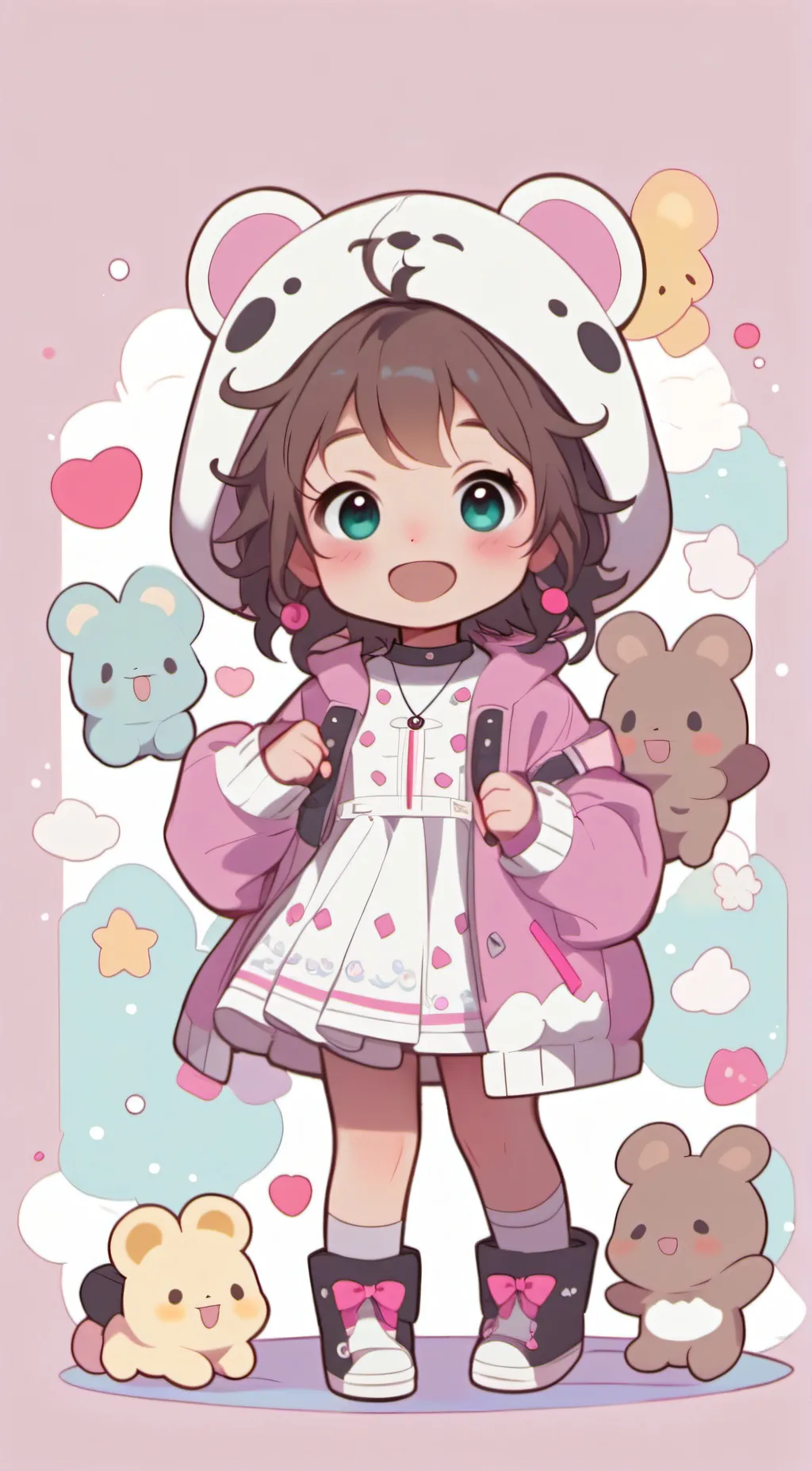 ai character: Lila background