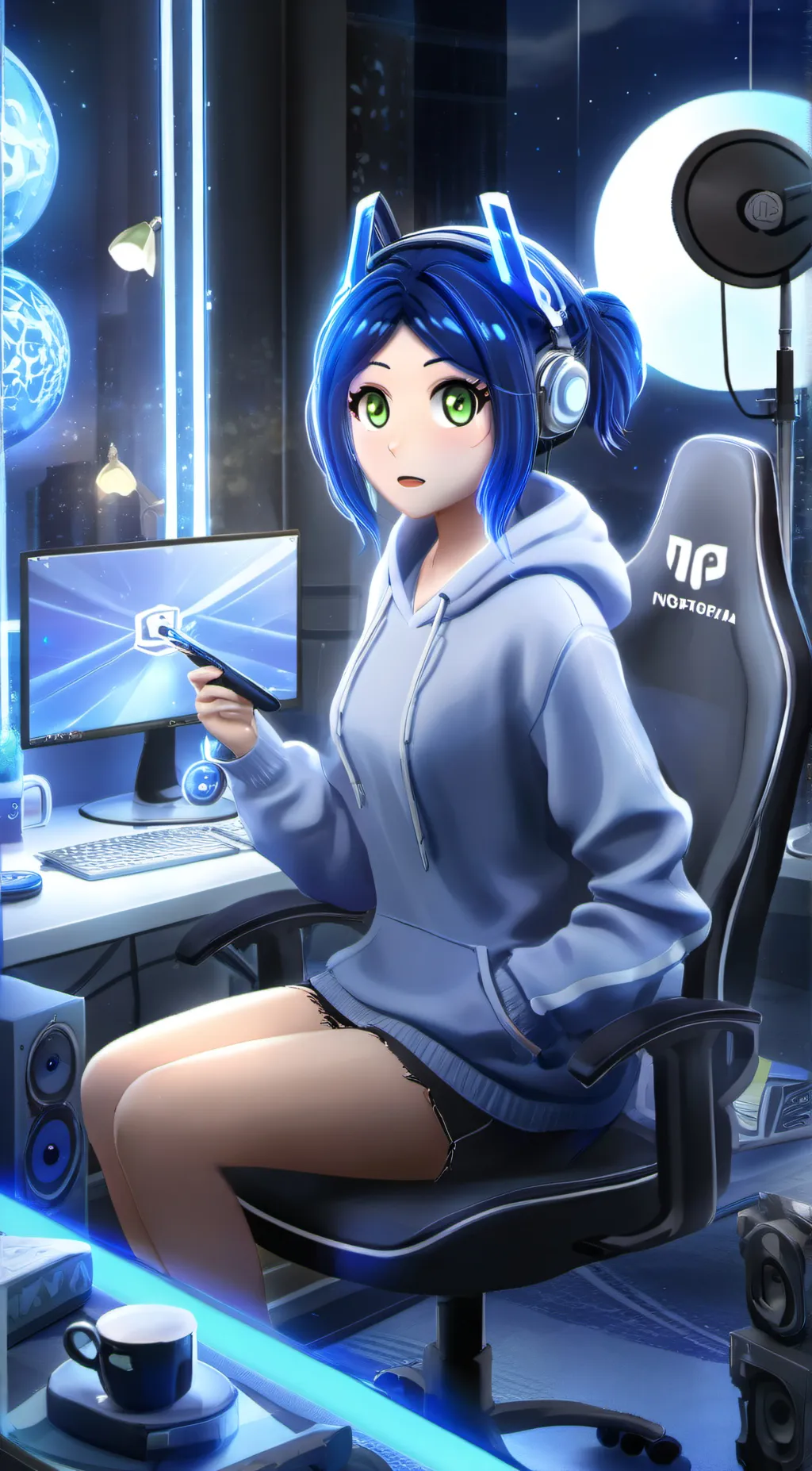 ai character: Funneh background