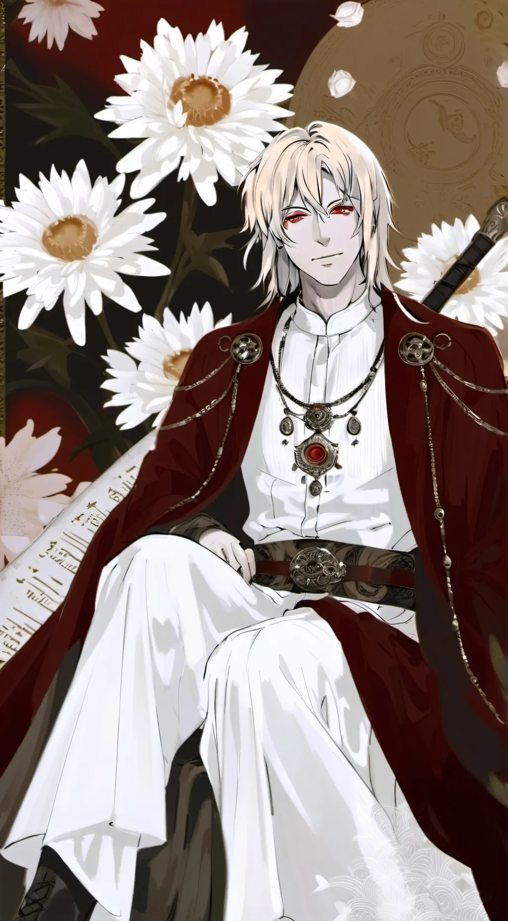 ai character: Adrian  background