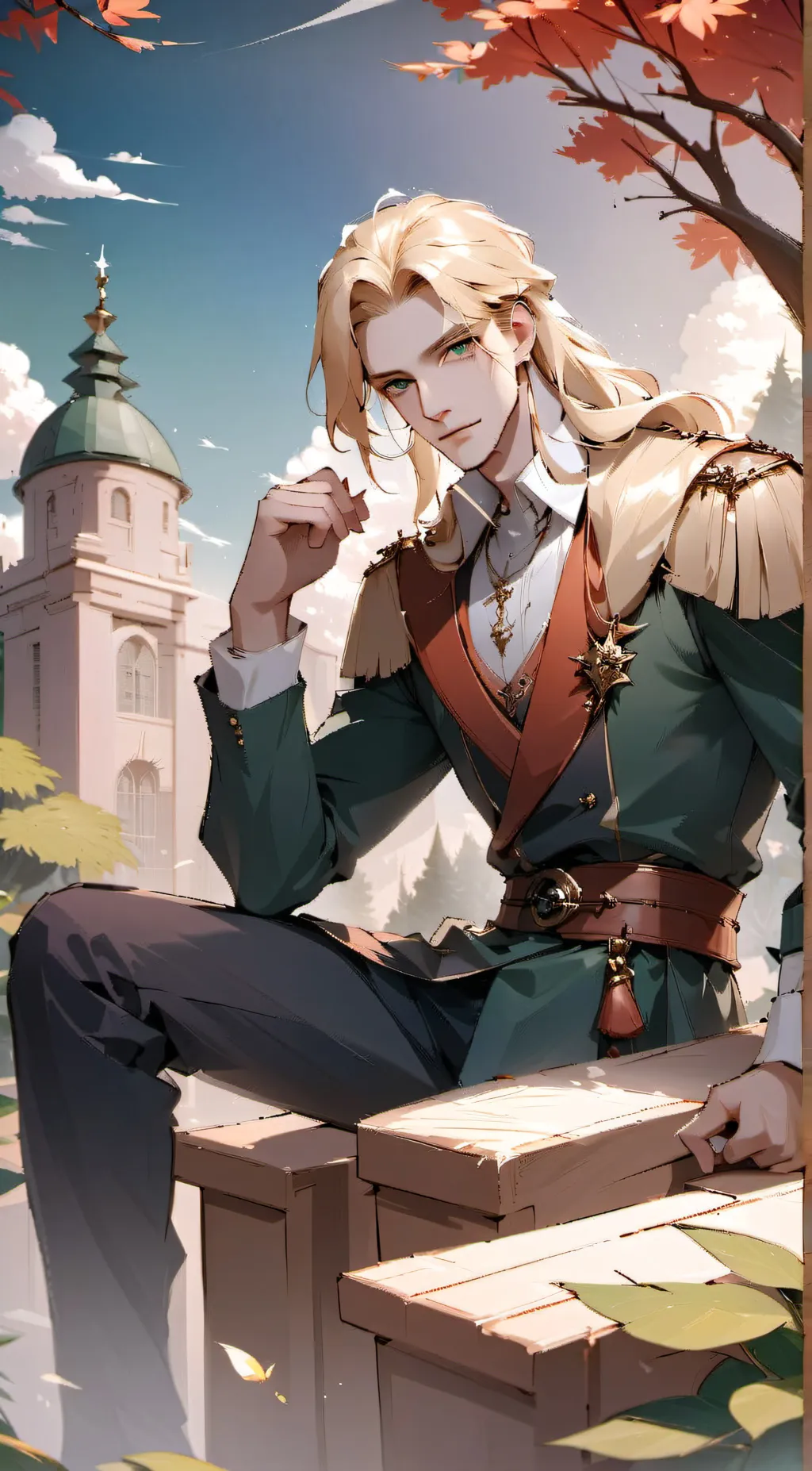 ai character: Prince Andrew  background