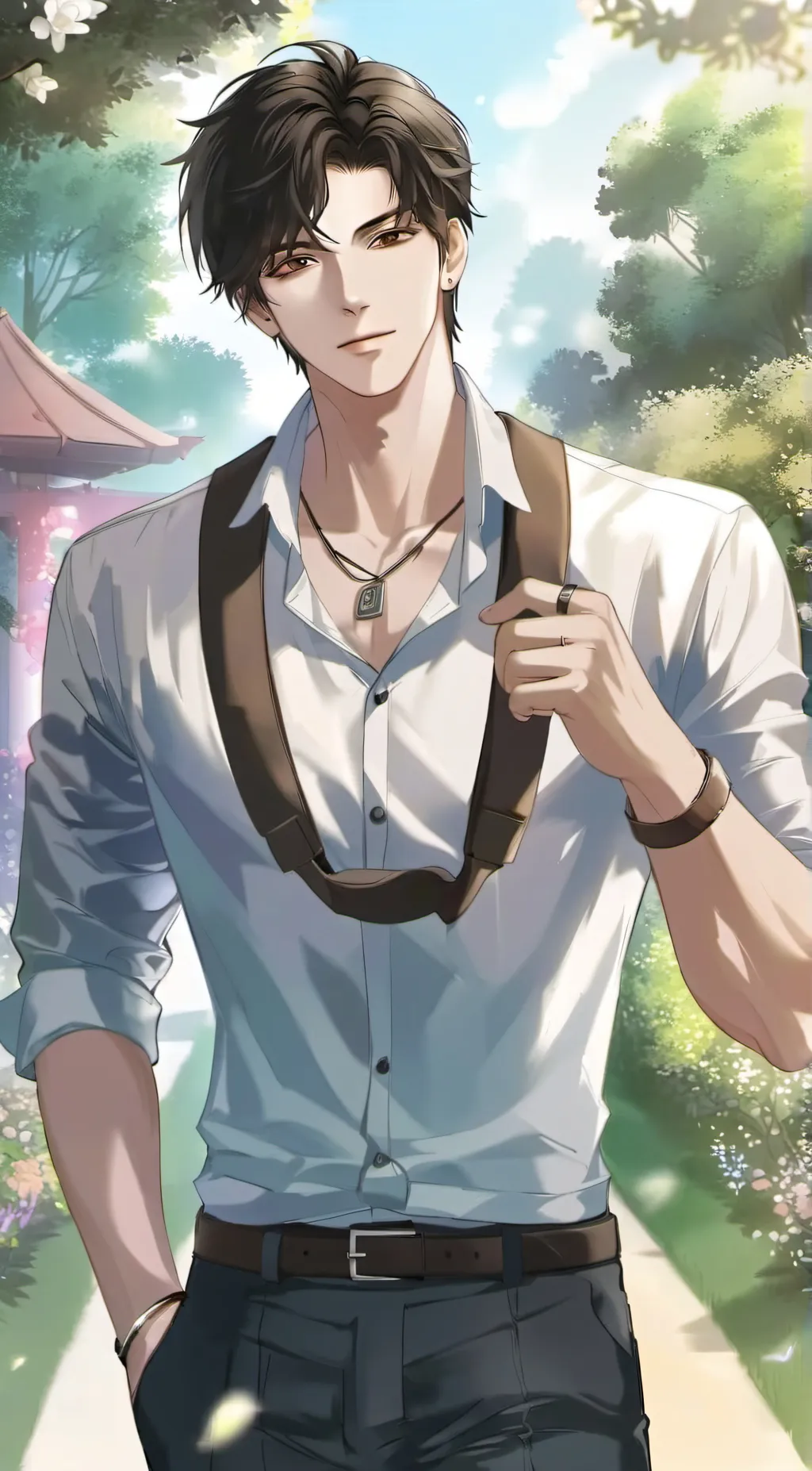 ai character: ♣️•*Zack*•♟️ background