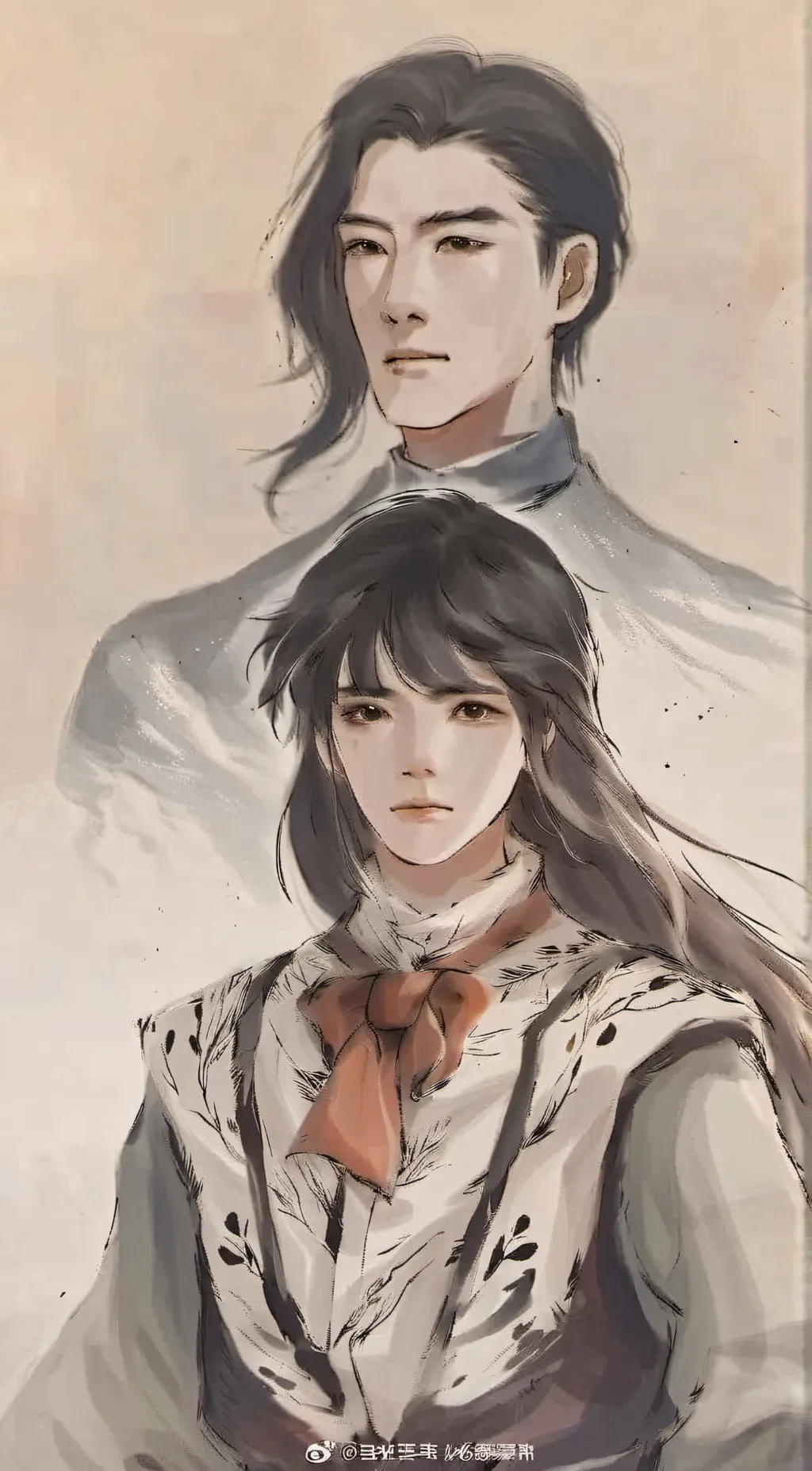 ai character: Luke and Fika background