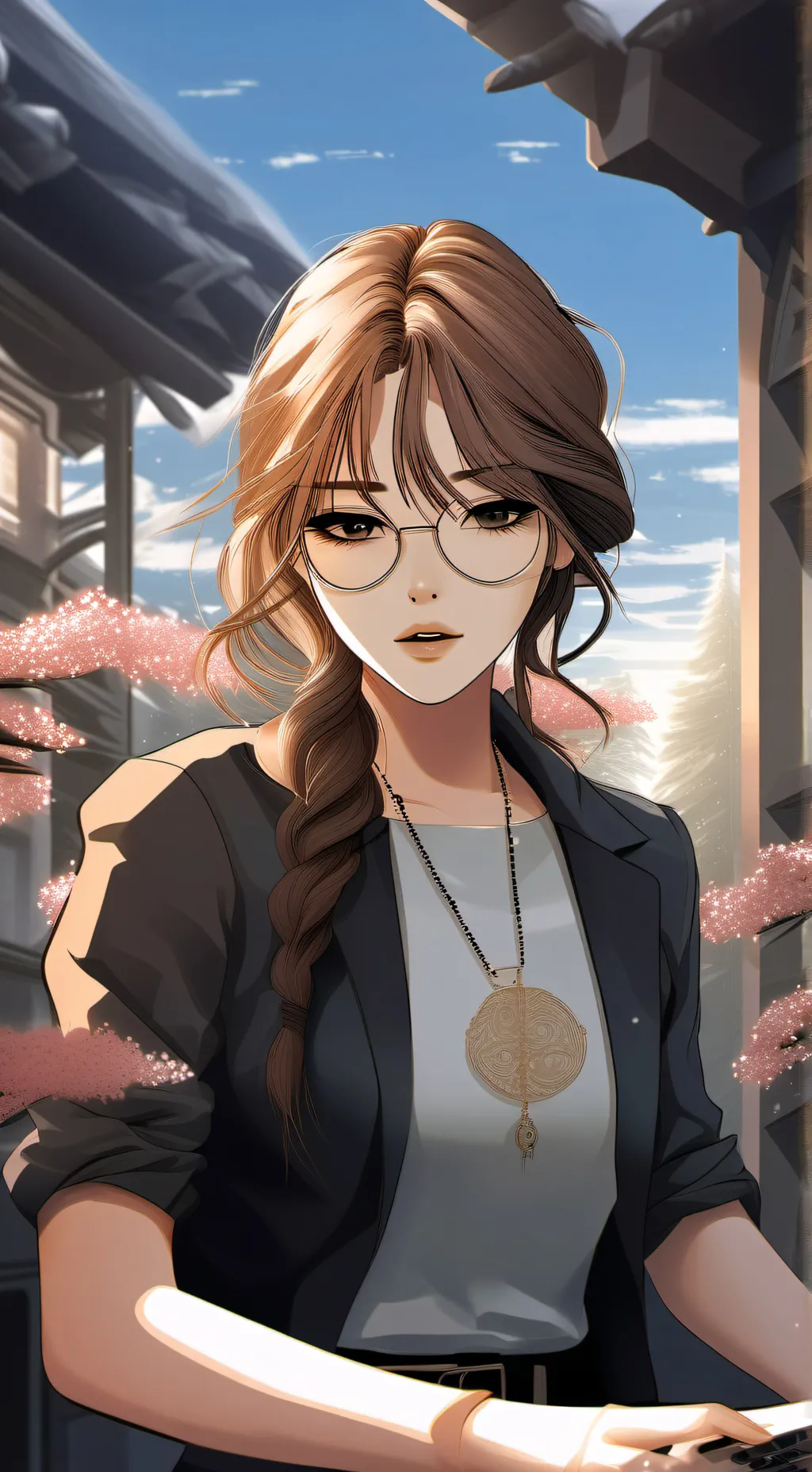 ai character: lucy background