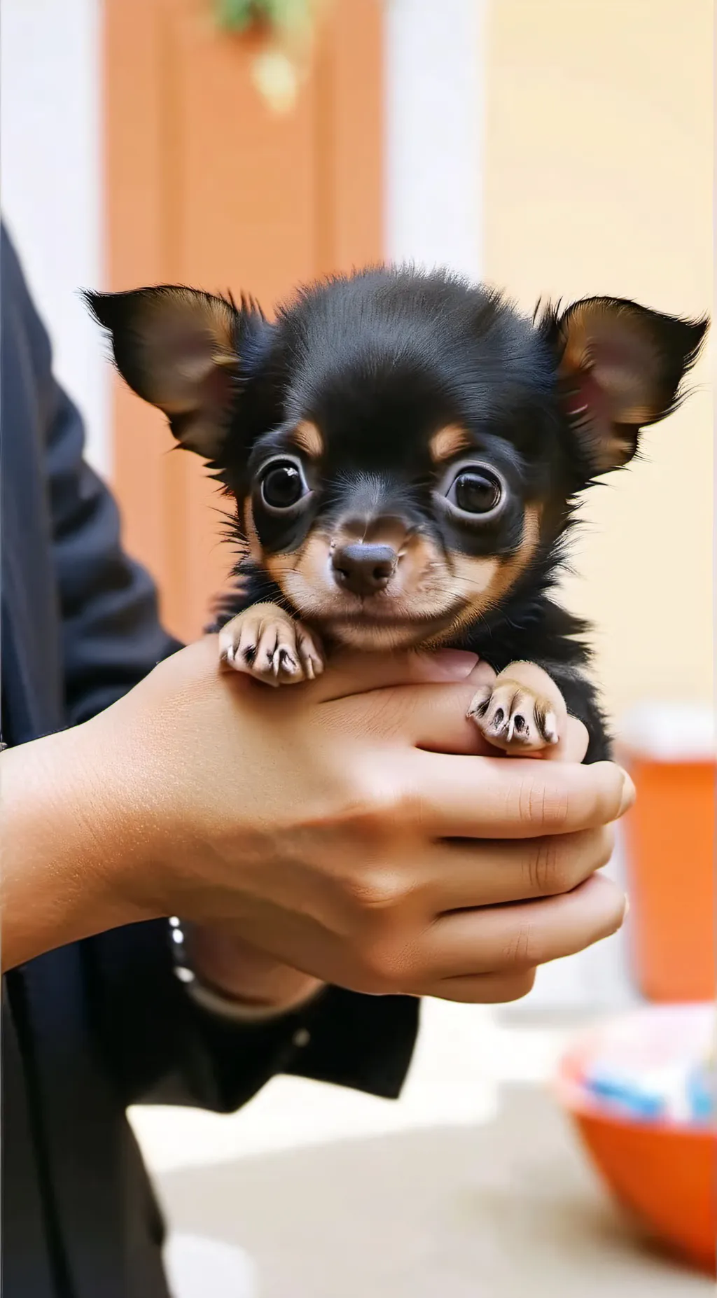 ai character: Luna background