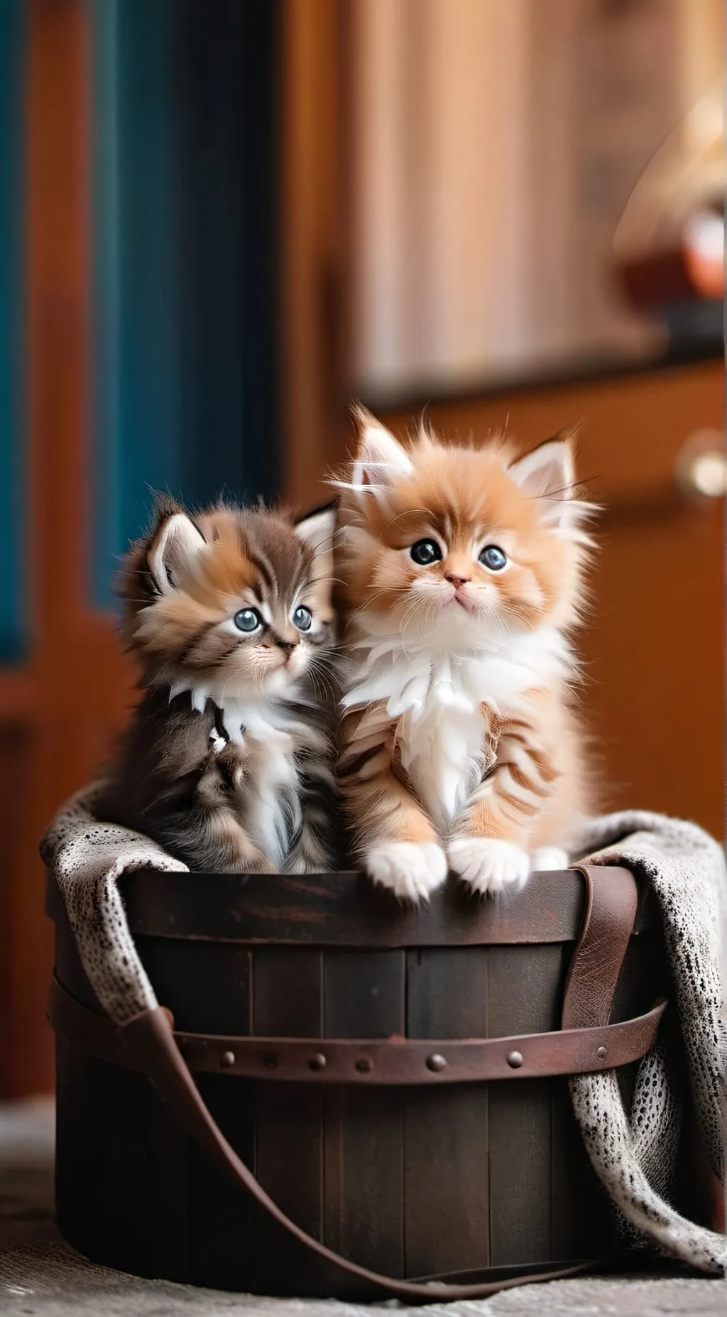 ai character: Matteo and marcu  background