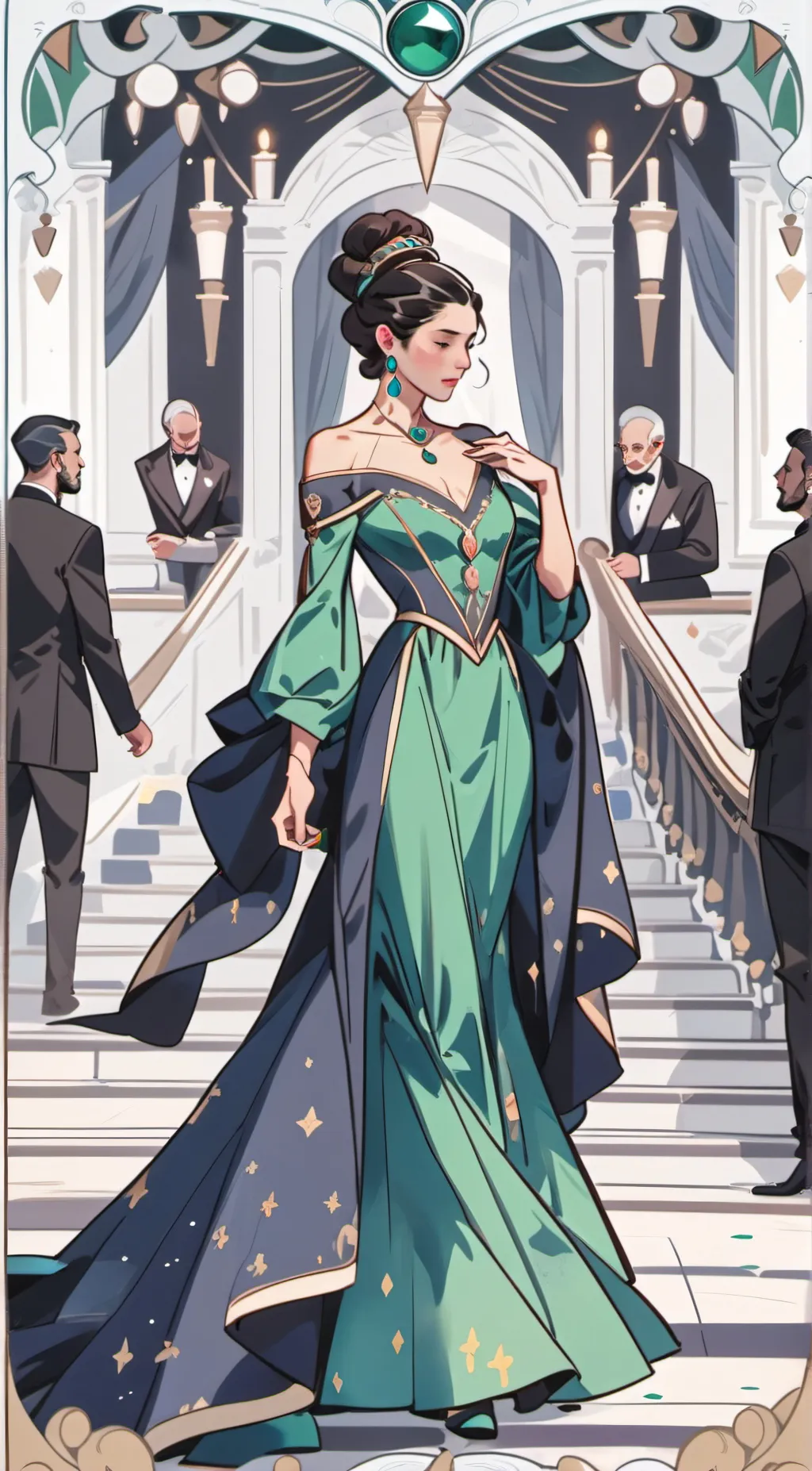 ai character: Gemma background