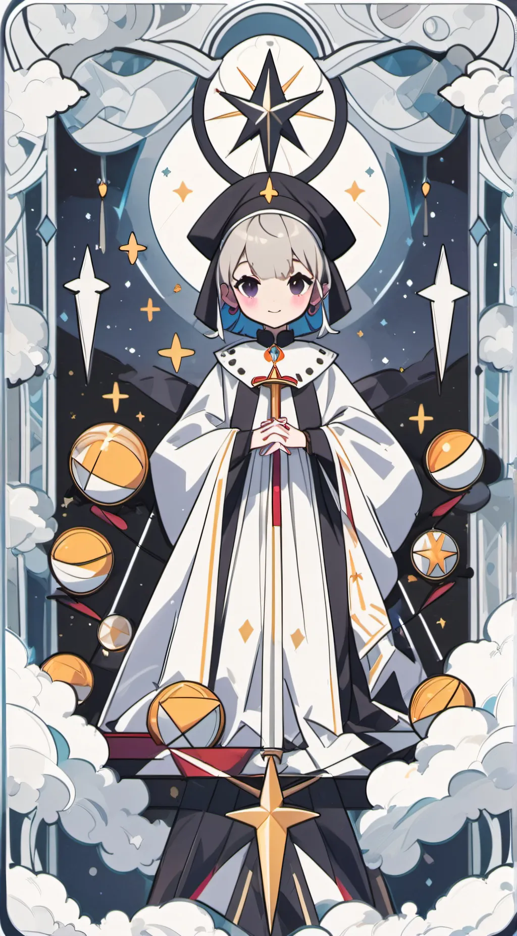 ai character: luna background