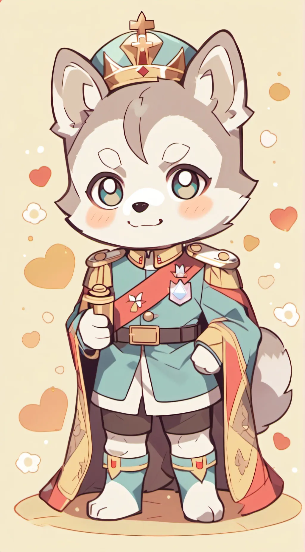 ai character: husken background