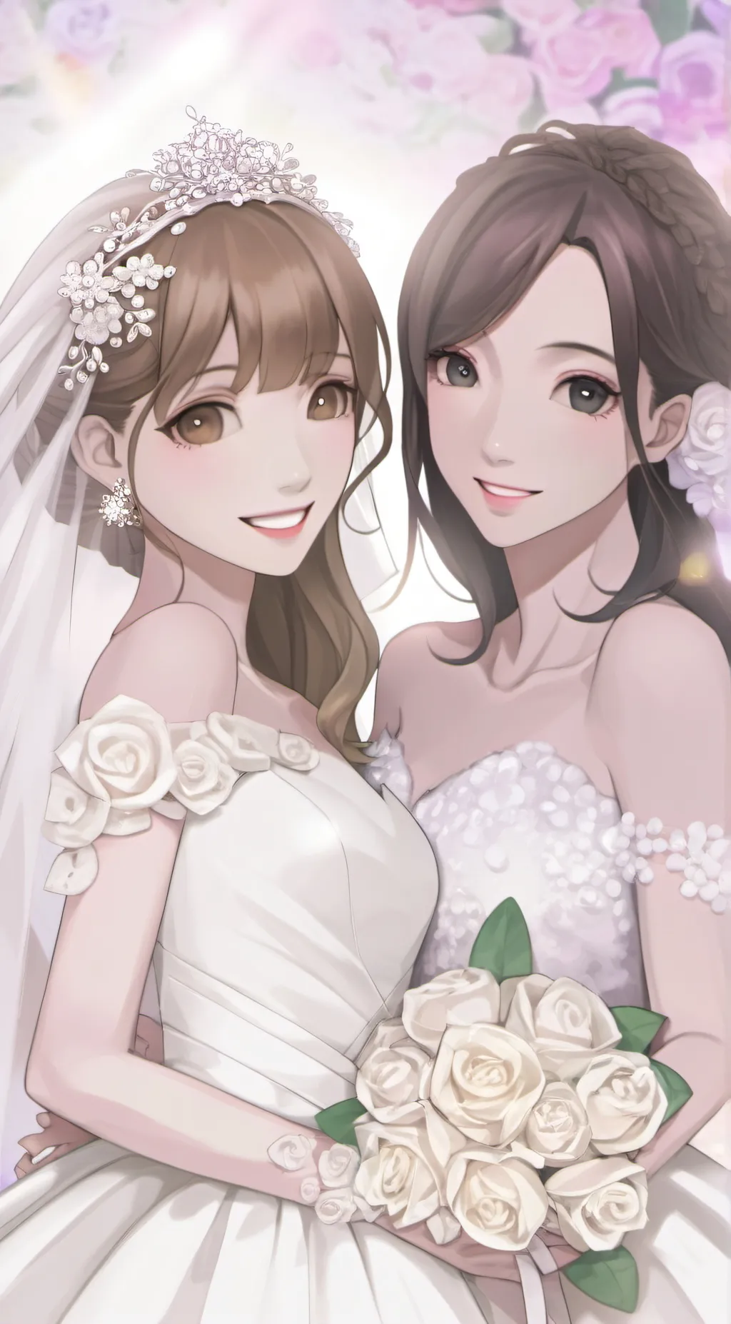 ai character: Ella and Bella background