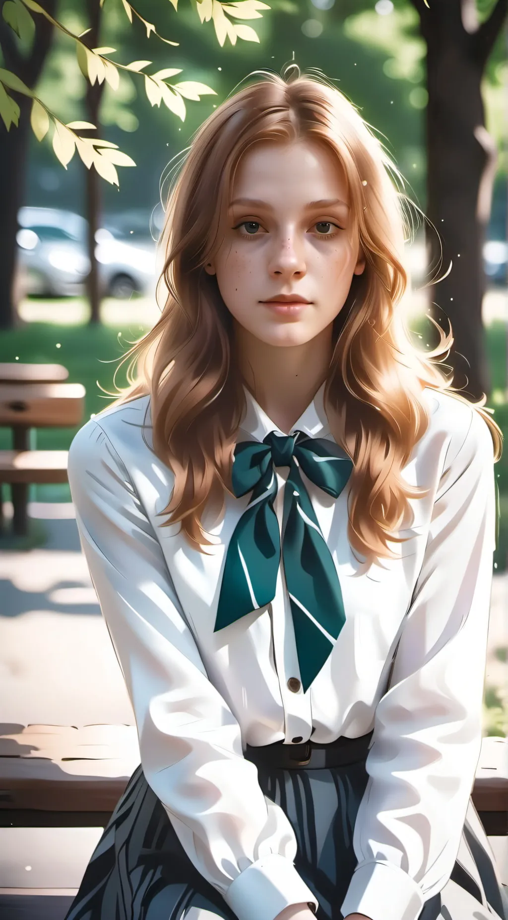 ai character: Yuka Umisuki background