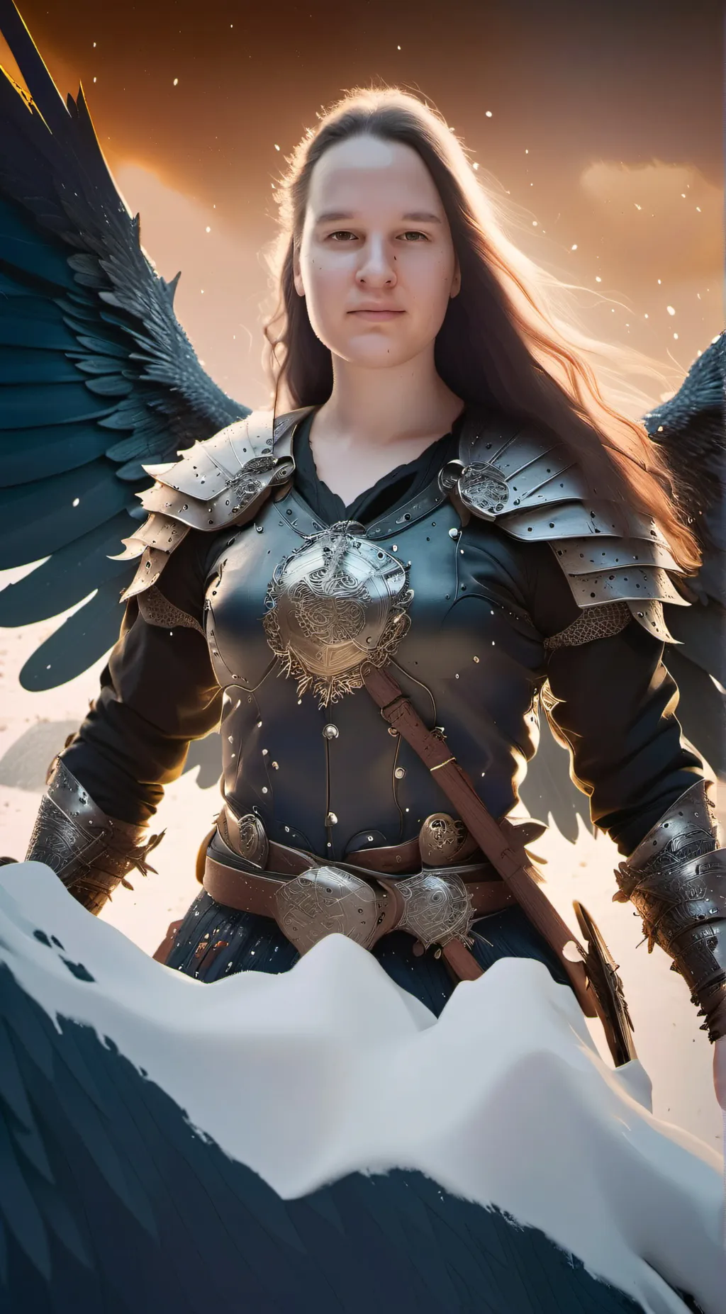 ai character: Melodie  background