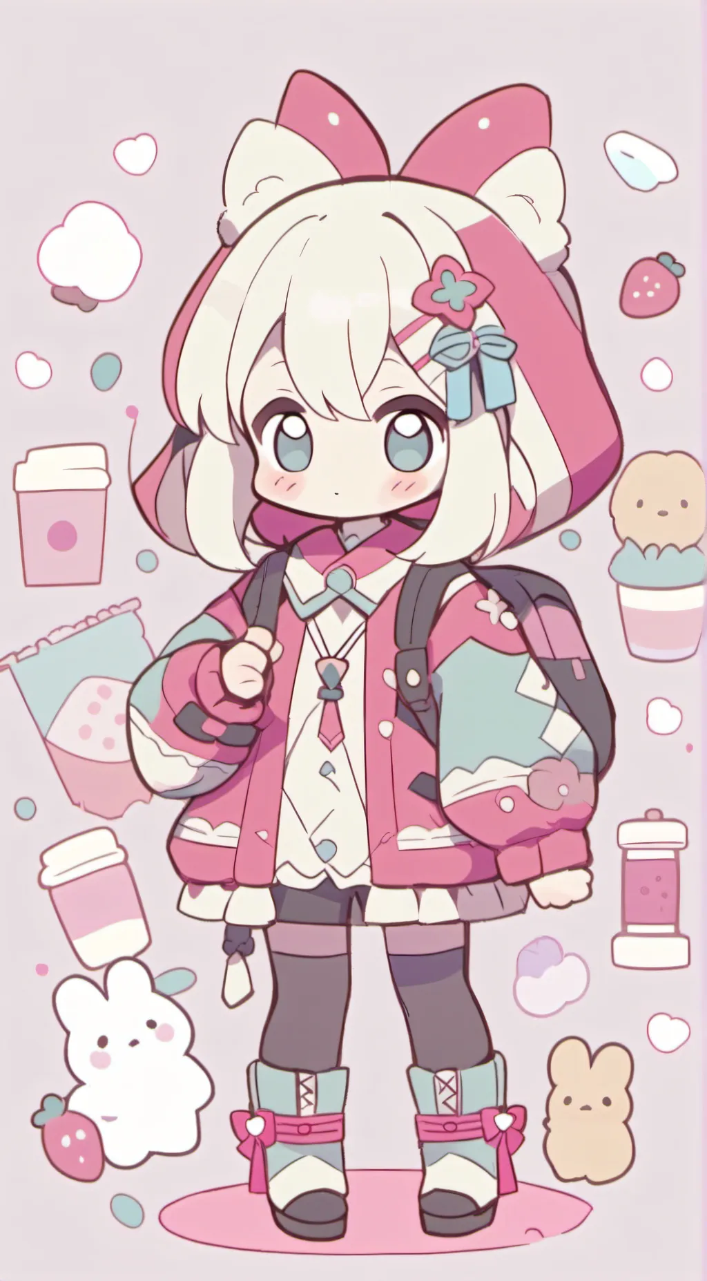 ai character: Rosie  background