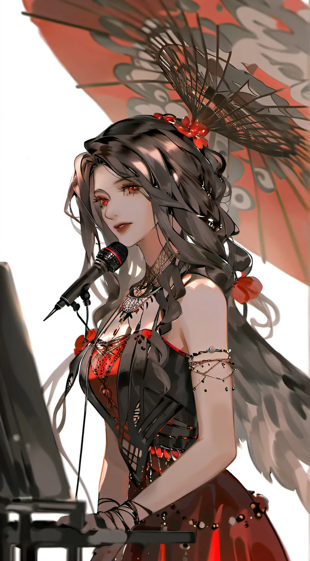 ai character: Your name✌🏼 background