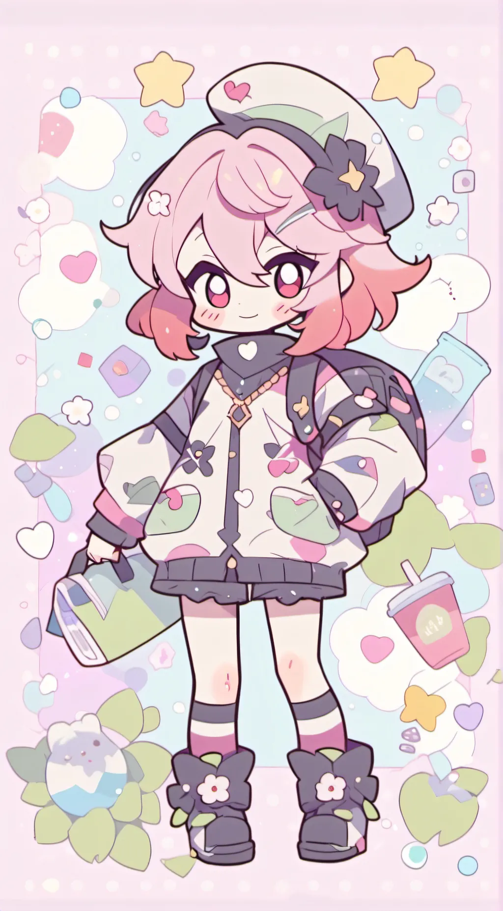 ai character: nifty background