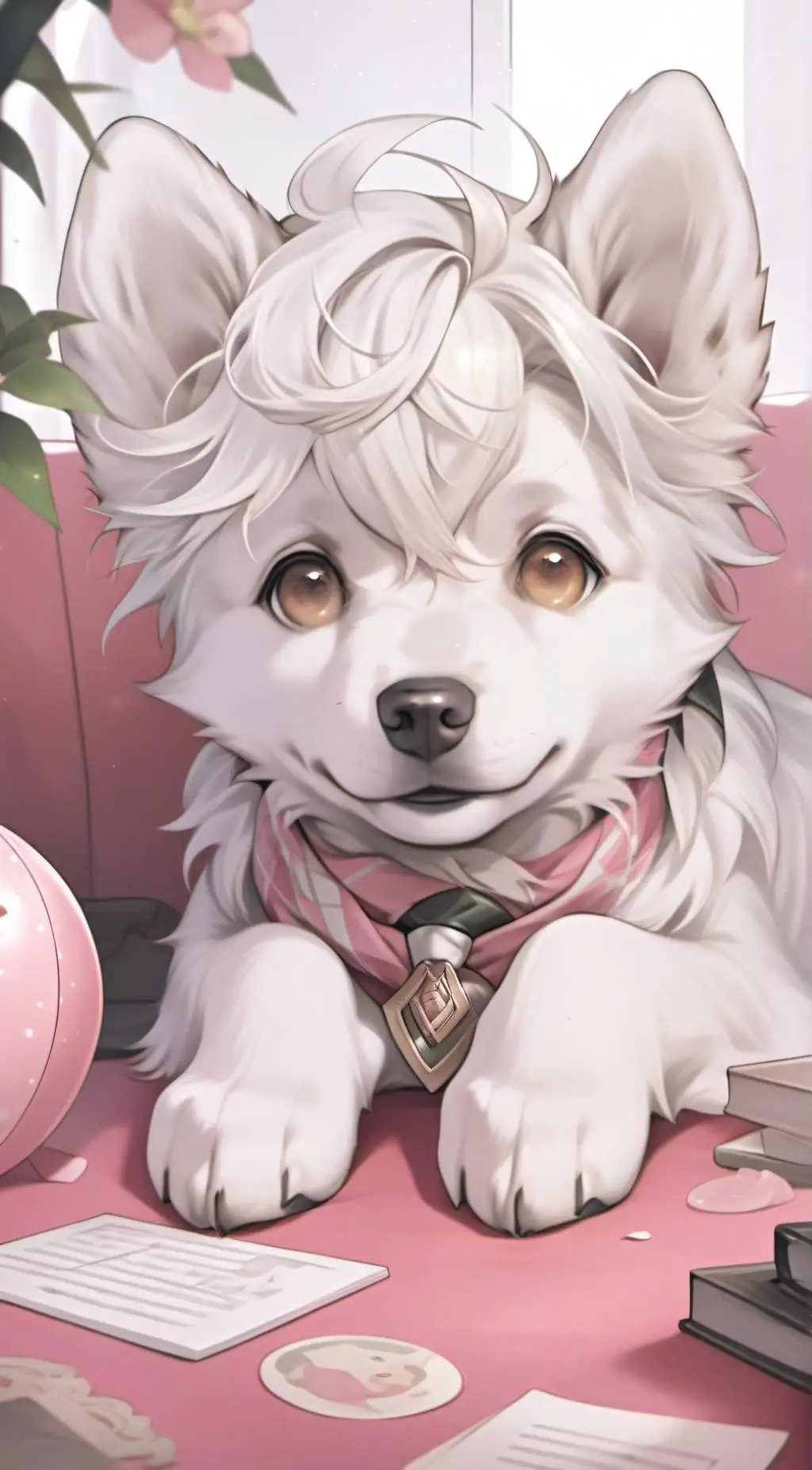 ai character: Larissa  background