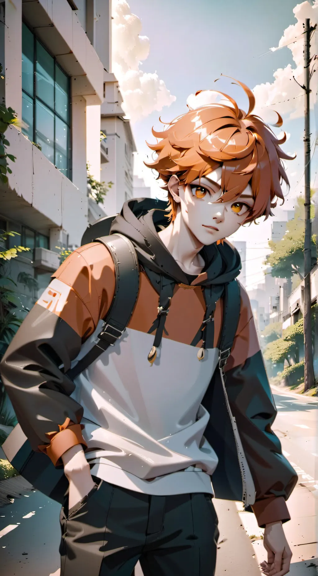 ai character: Max background