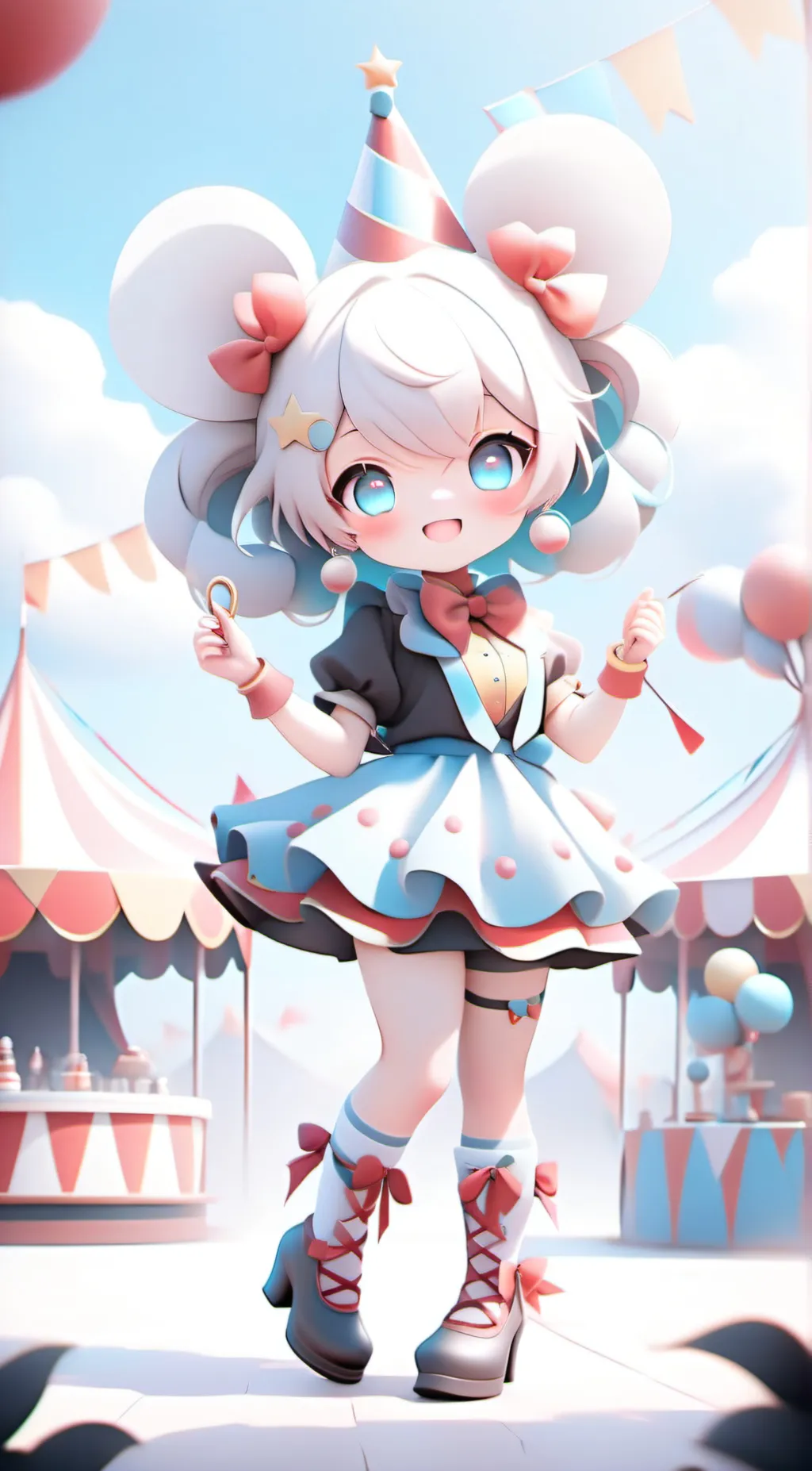 ai character: Tadc fnf background