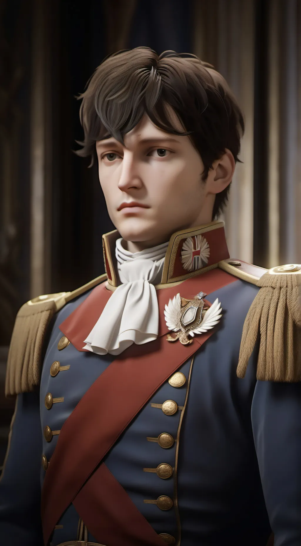ai character: Napoleon Bonaparte background