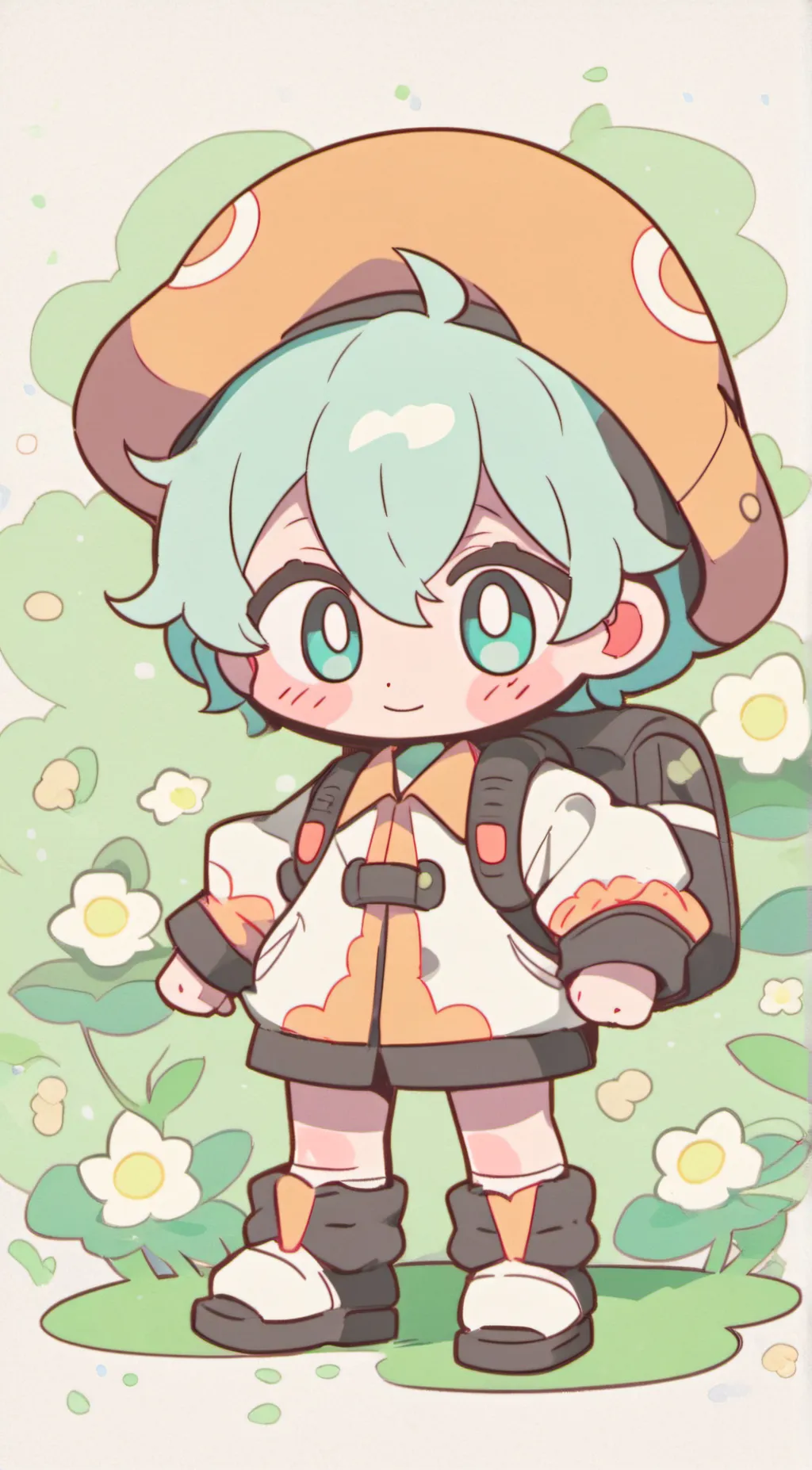 ai character: HH x ur room/House background