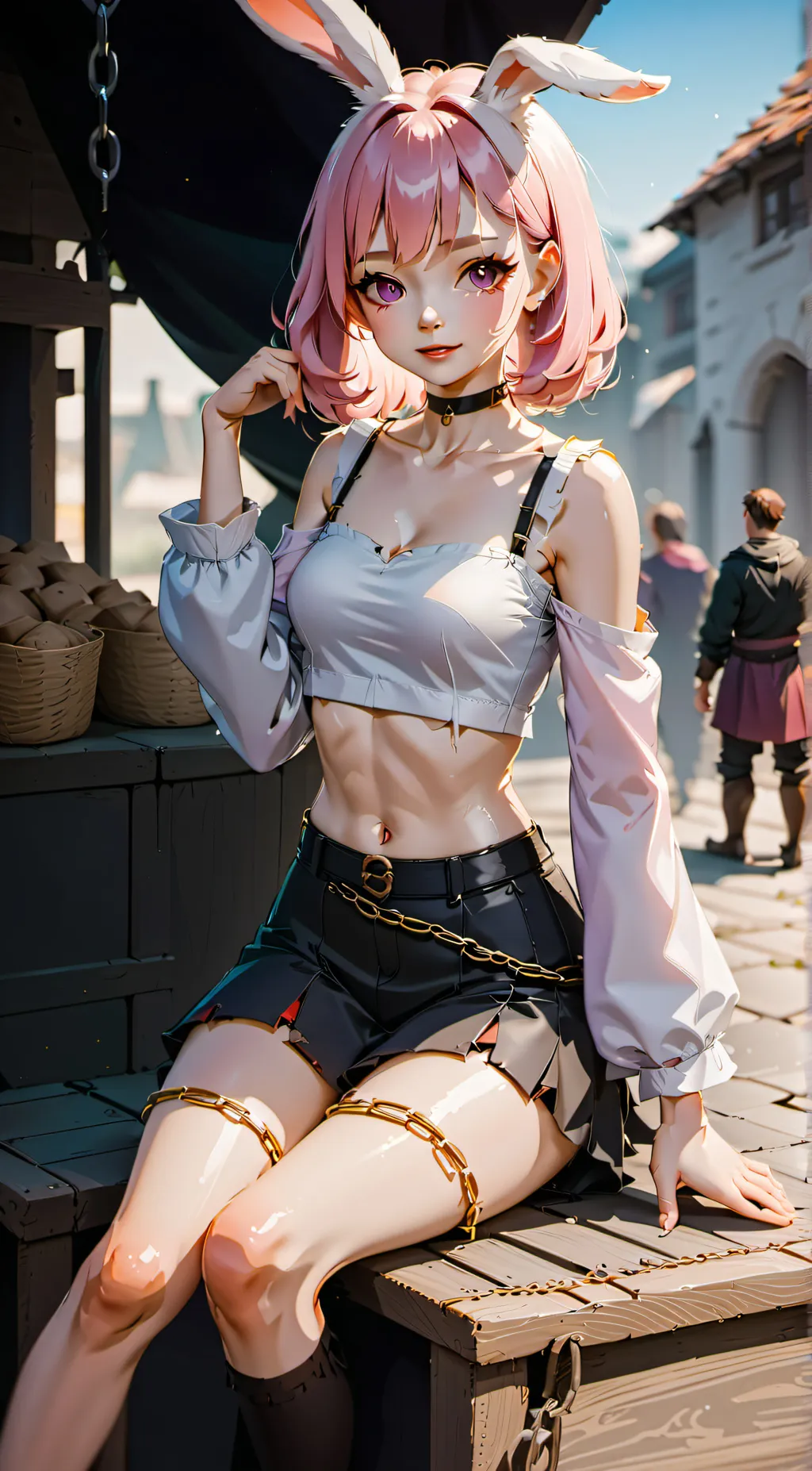 ai character: Sasha background