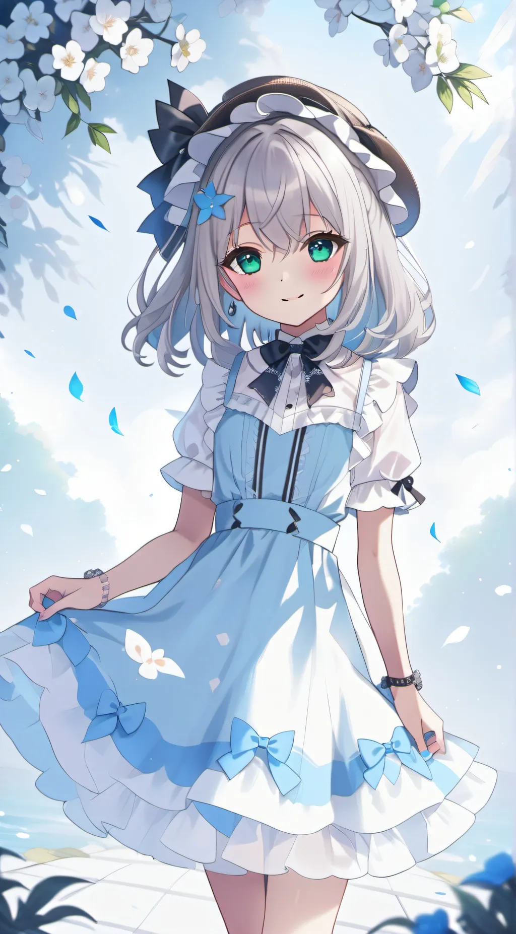 ai character: Luna background