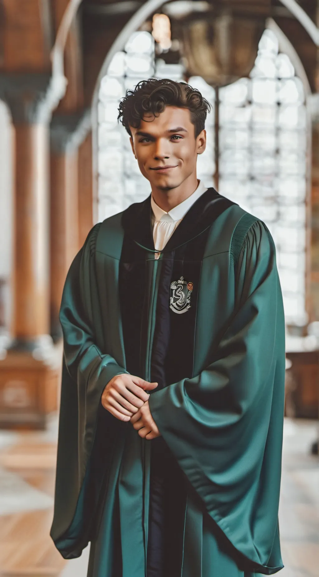 ai character: Mattheo Riddle  background