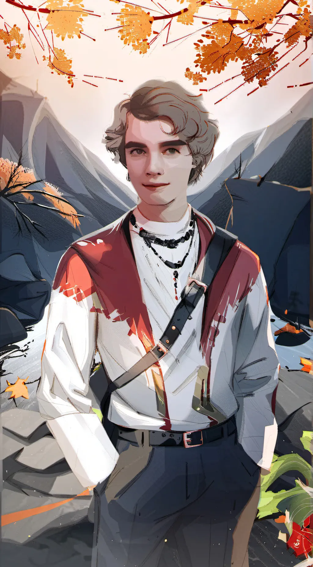 ai character: Aaron background