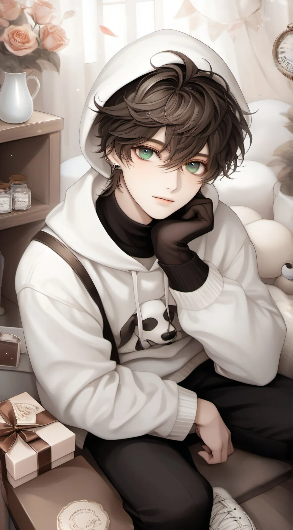 ai character: marco background