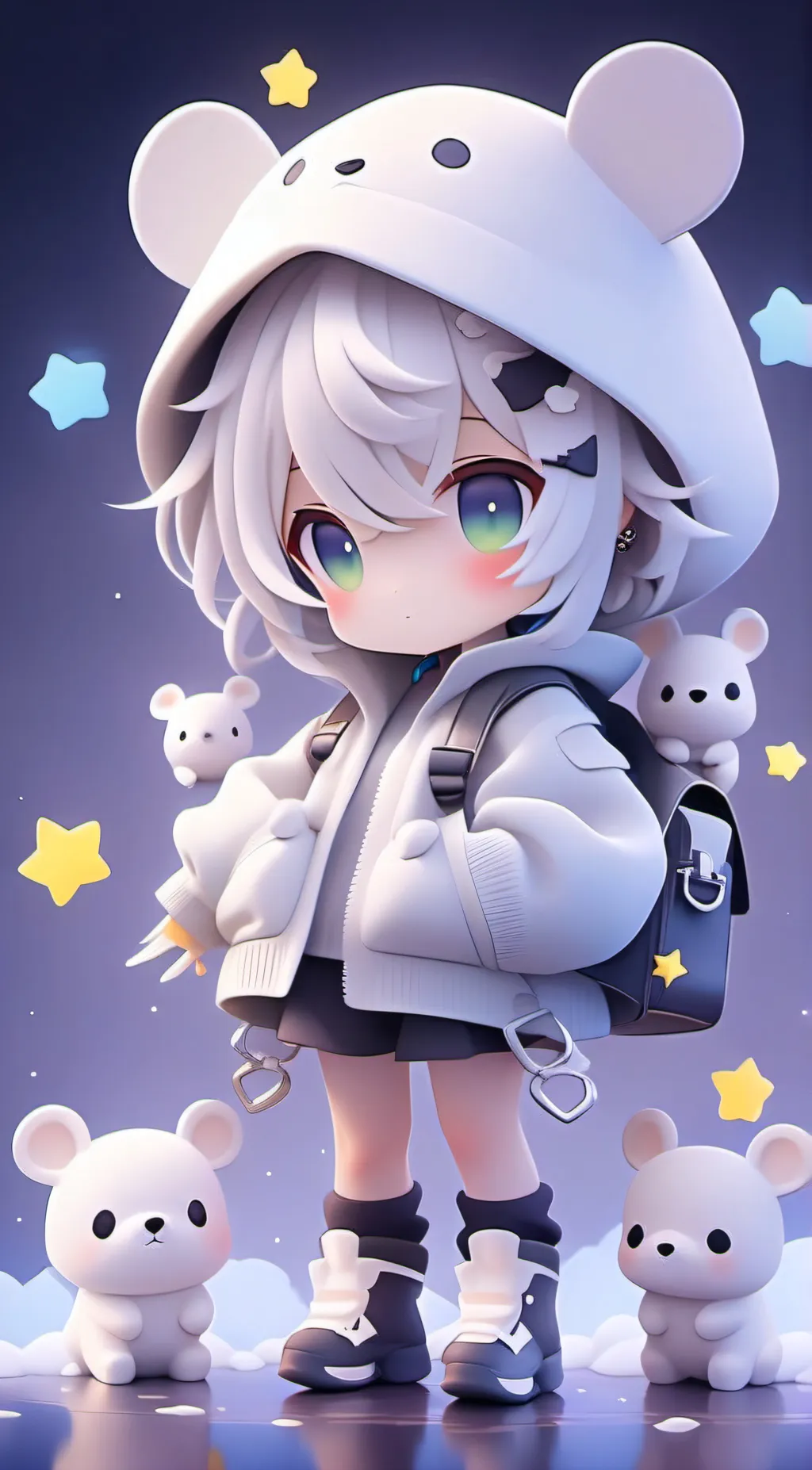 ai character: Lucas background