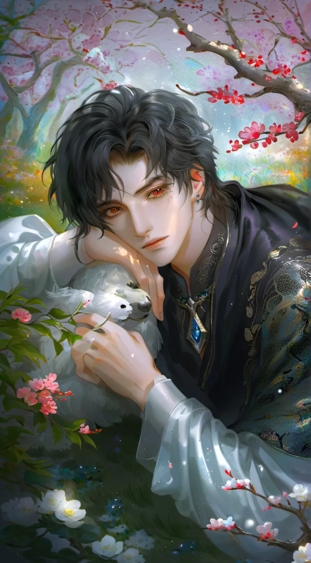 ai character: Morphius  background