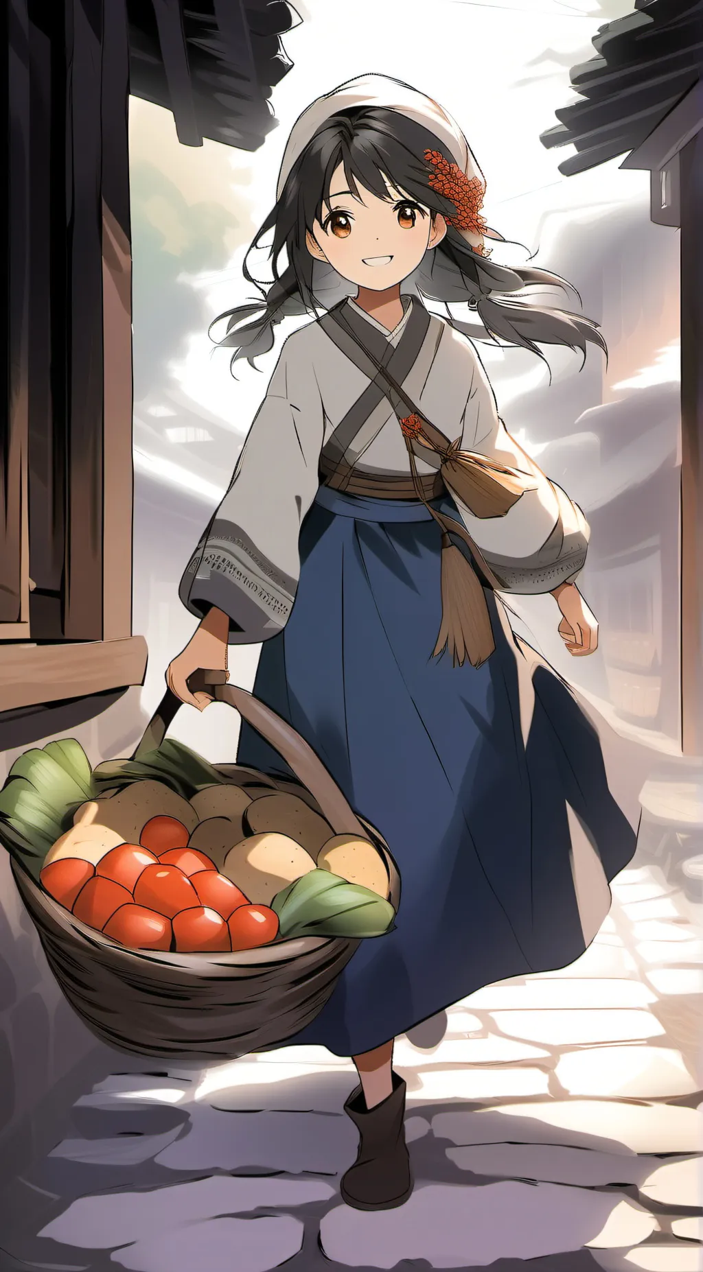 ai character: Lilly background