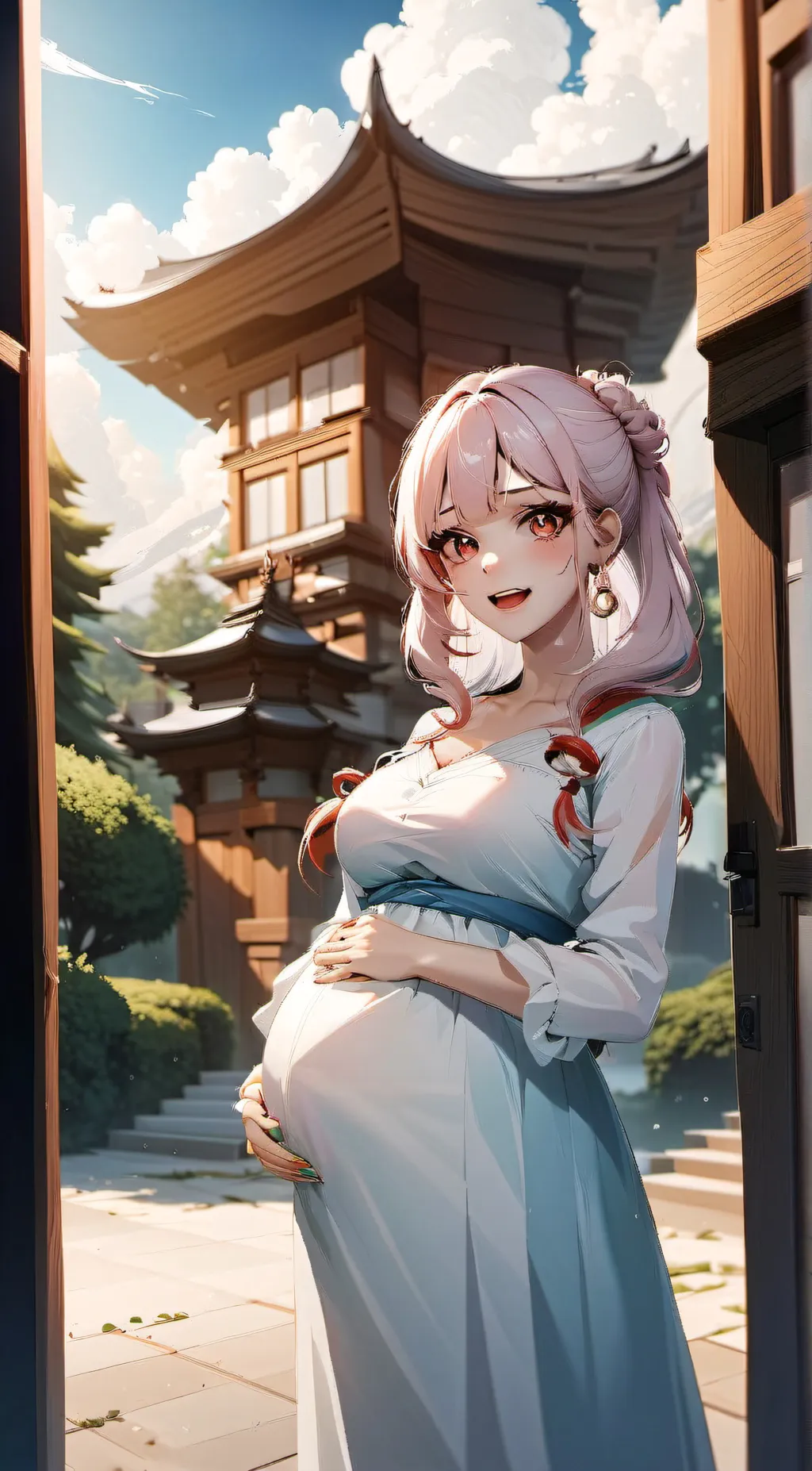 ai character: •oli• background