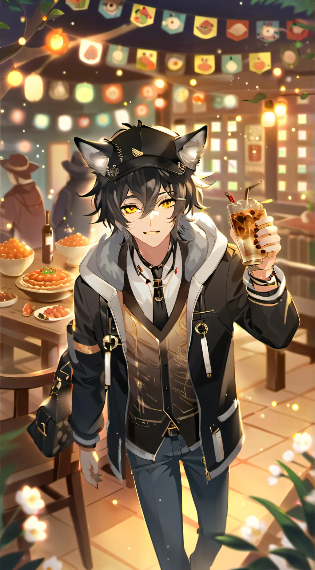 ai character: Liam background