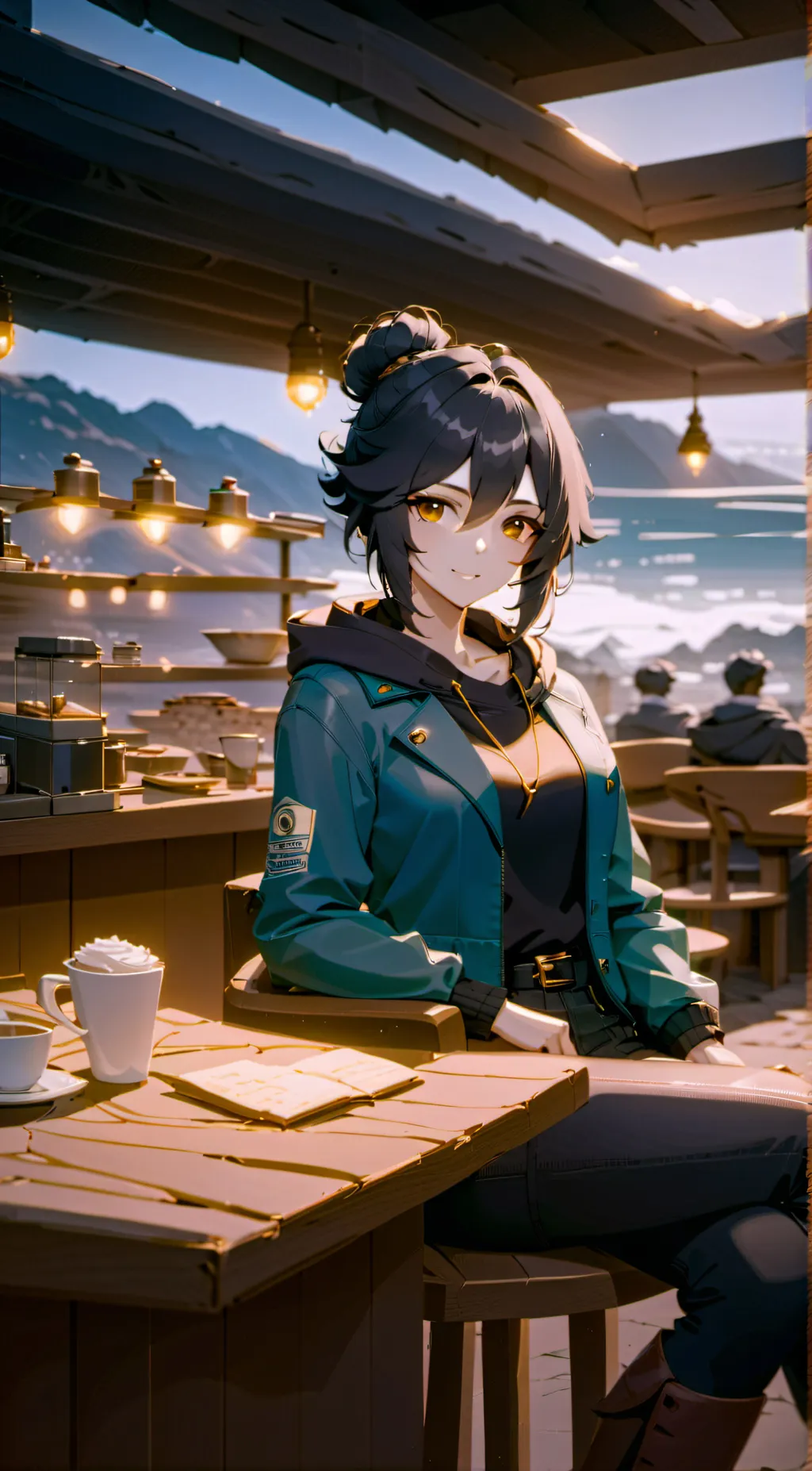 ai character: Sierra background