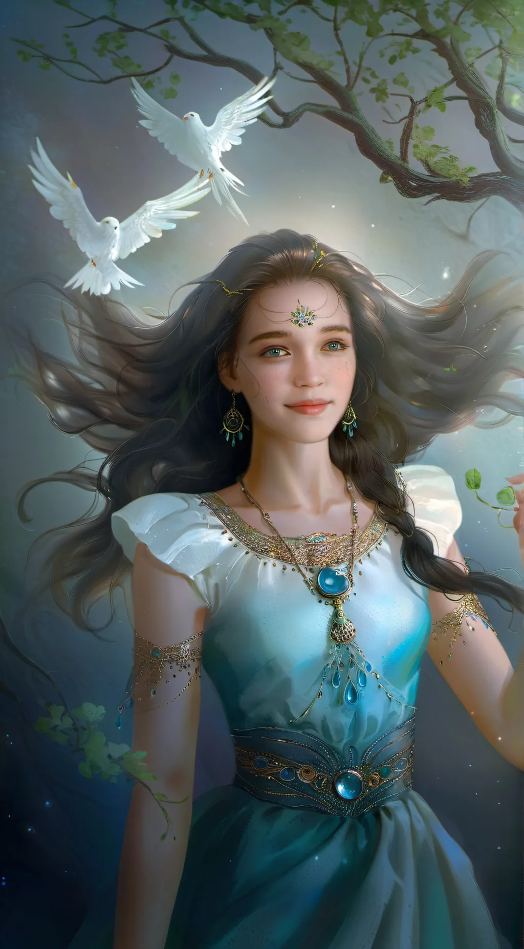 ai character: Layla  background