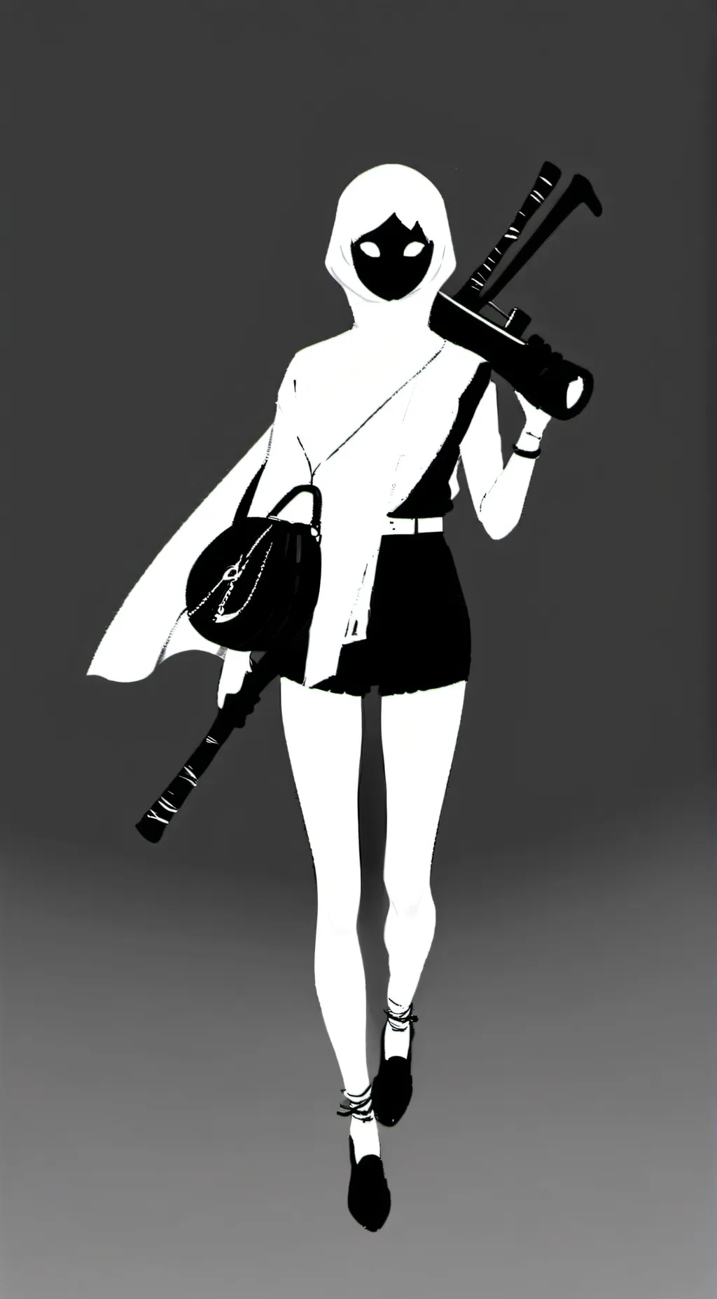 ai character: Null background