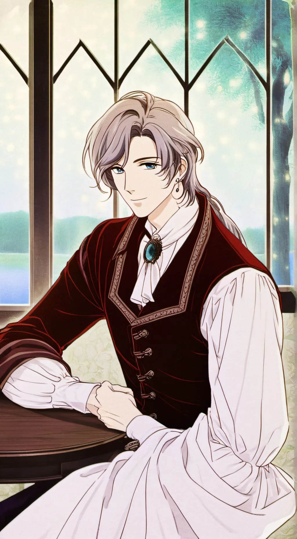 ai character: Adam background