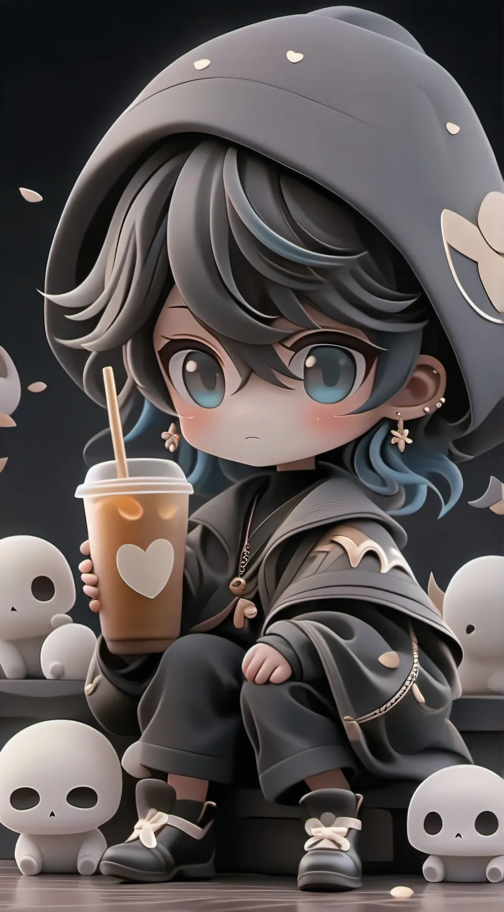 ai character: Jaden  background