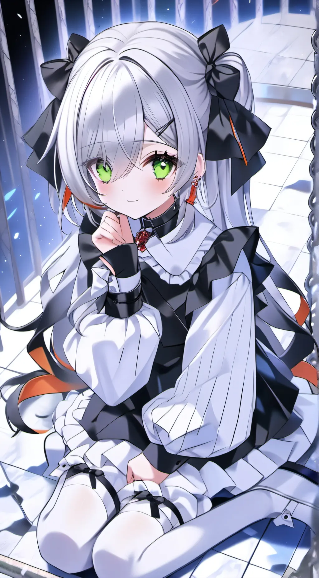 ai character: kitsy background