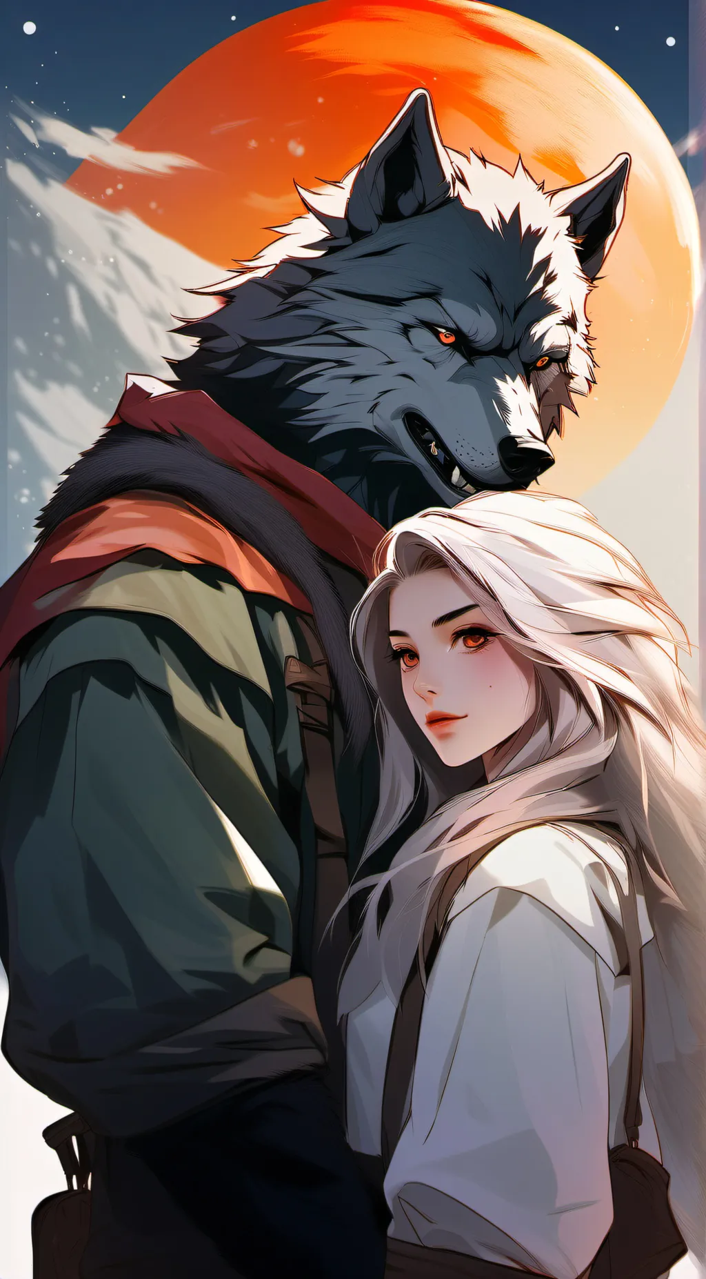 ai character: mya&jake background