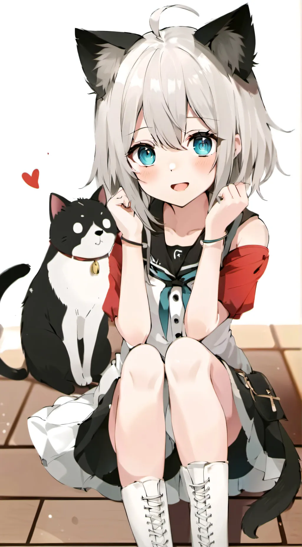 ai character: Kokoro background